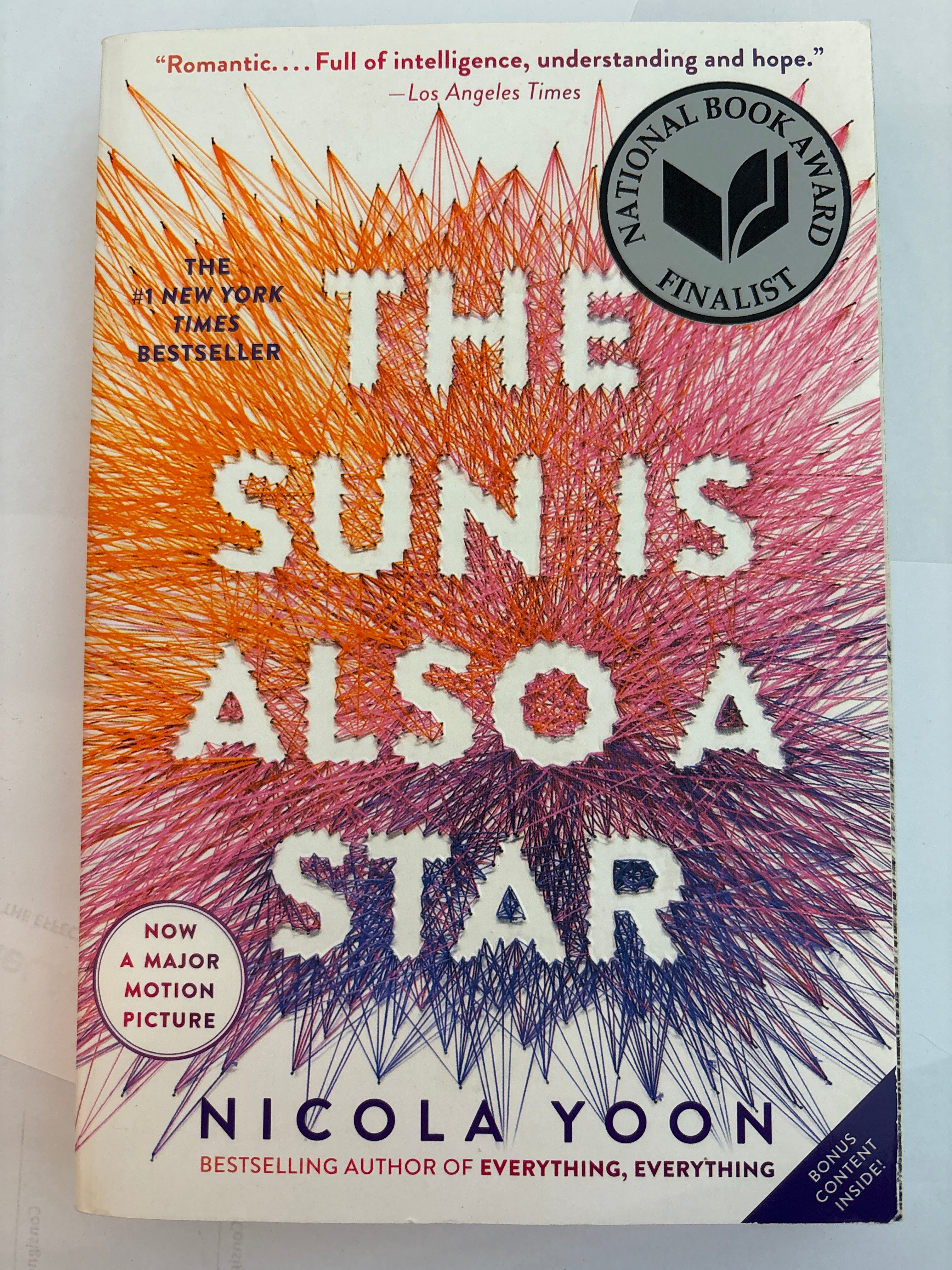 The Sun is Also a Star - Nicola Yoon
