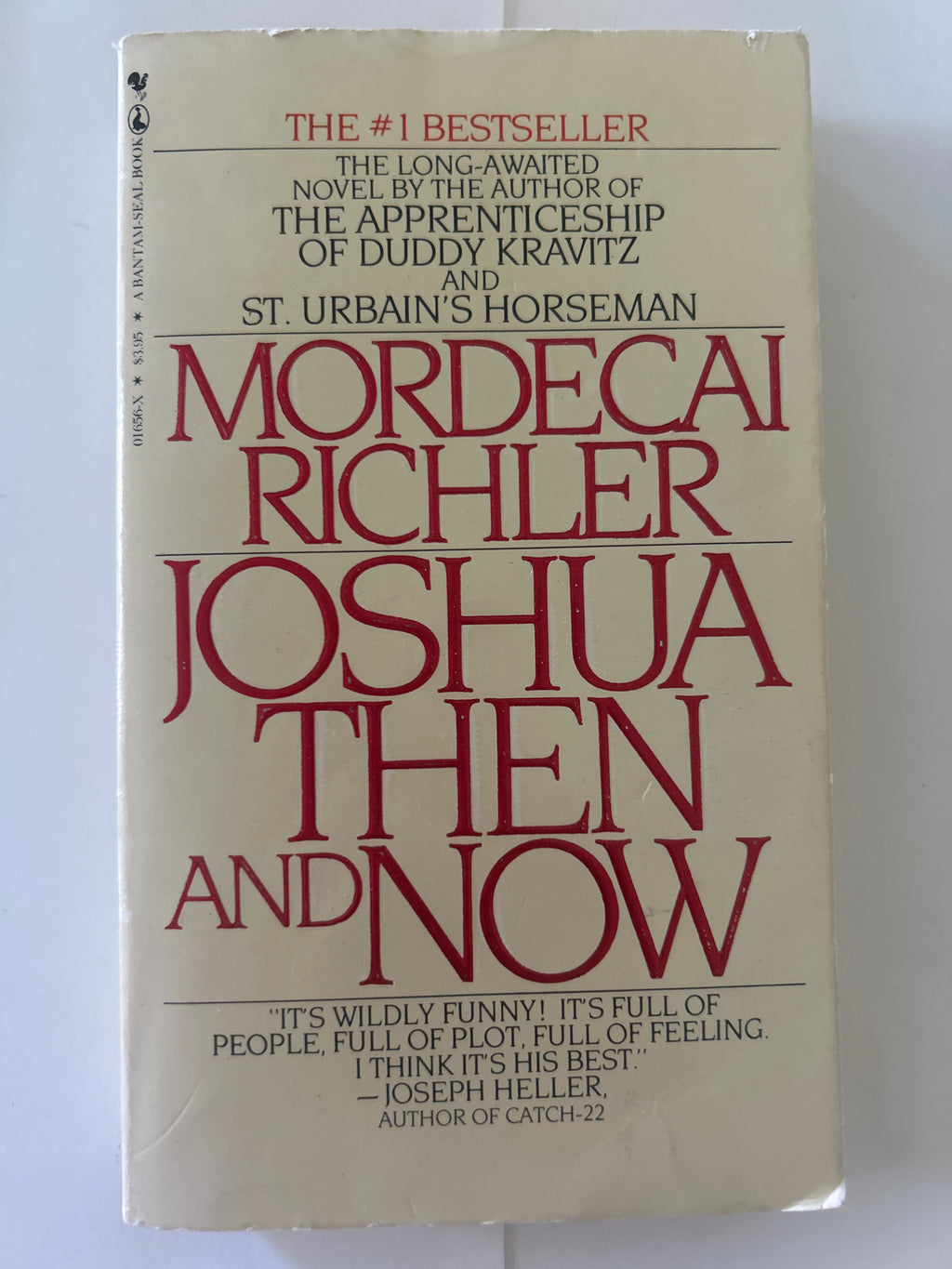 Joshua then and now - mordecai richler