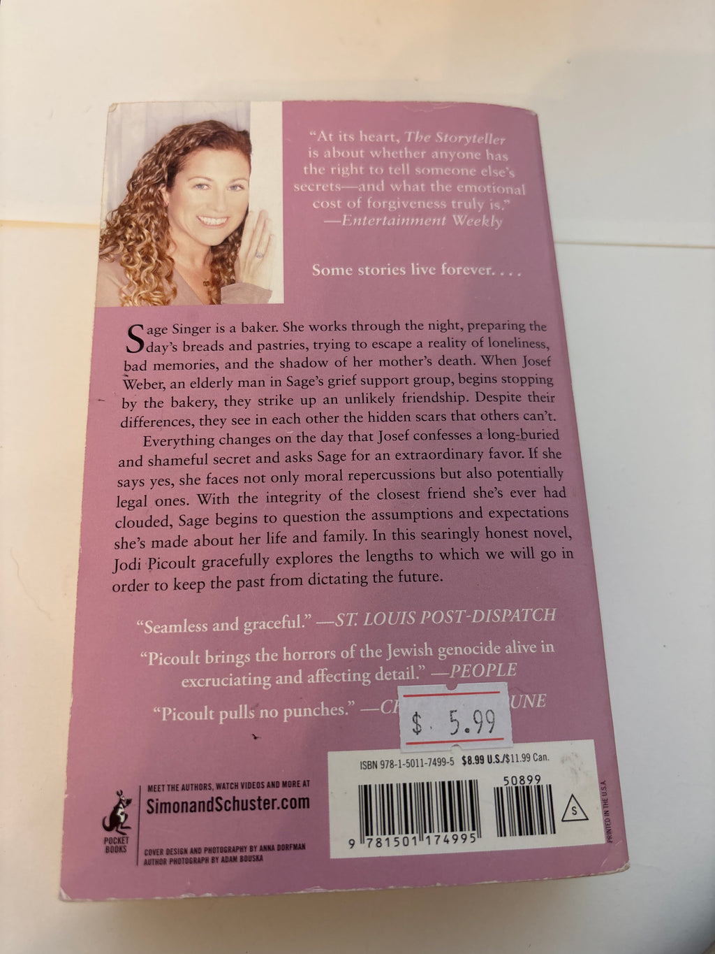 The storyteller-Jodi Picoult