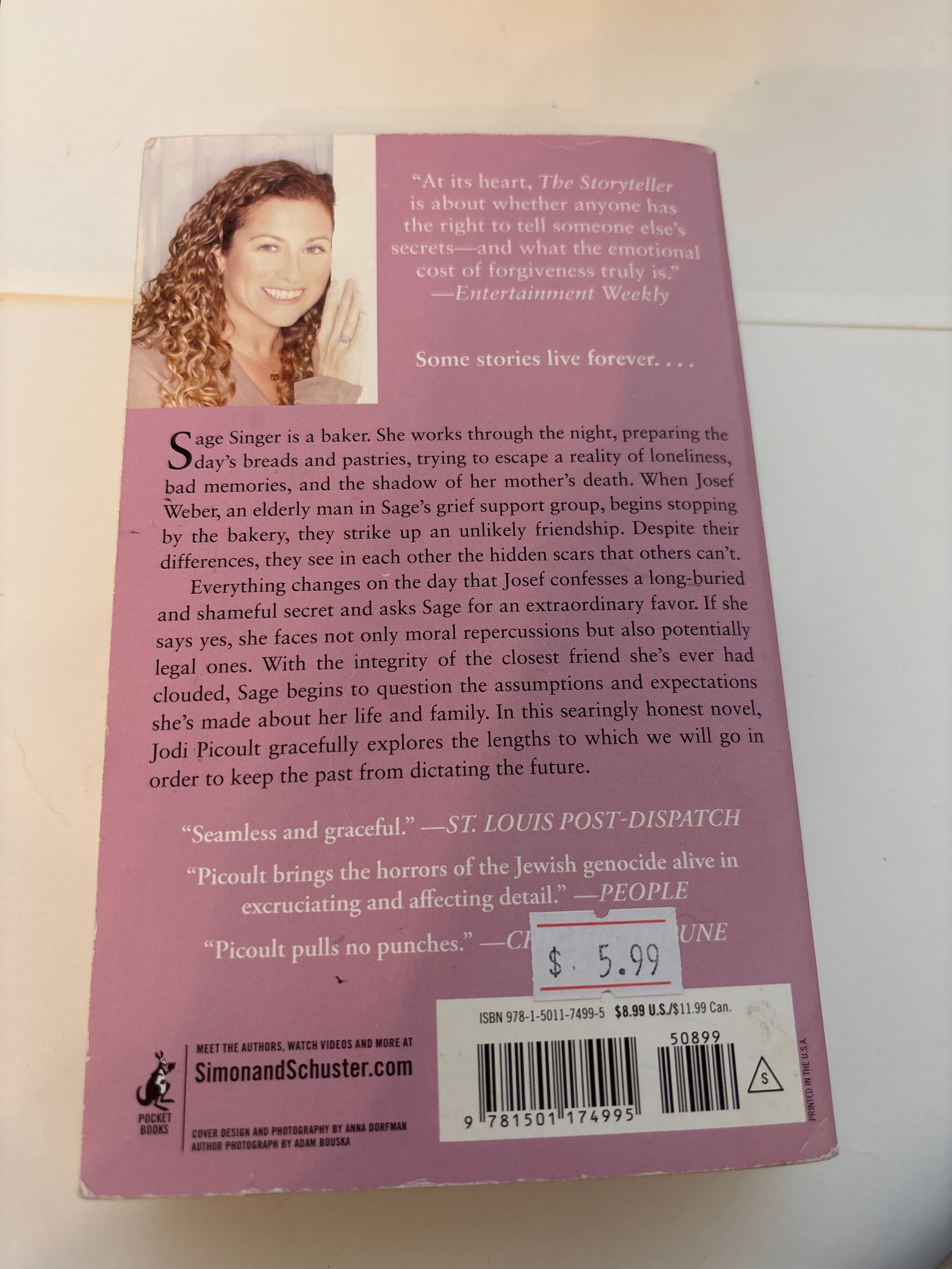 The storyteller-Jodi Picoult
