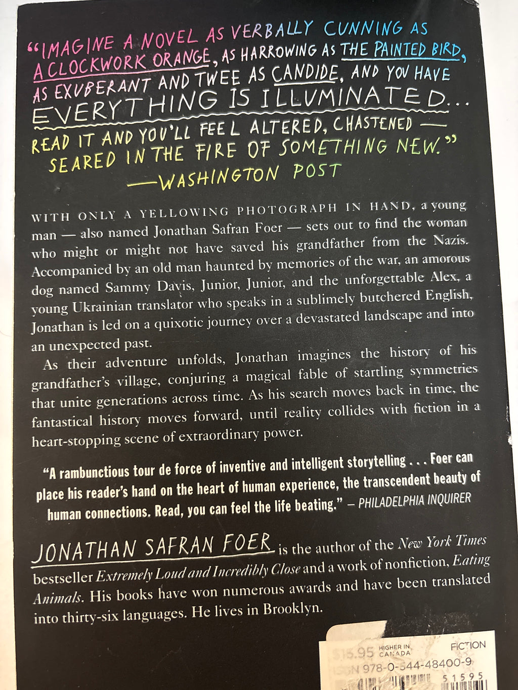 Everything is Illuminated - Jonathan Safran Foer