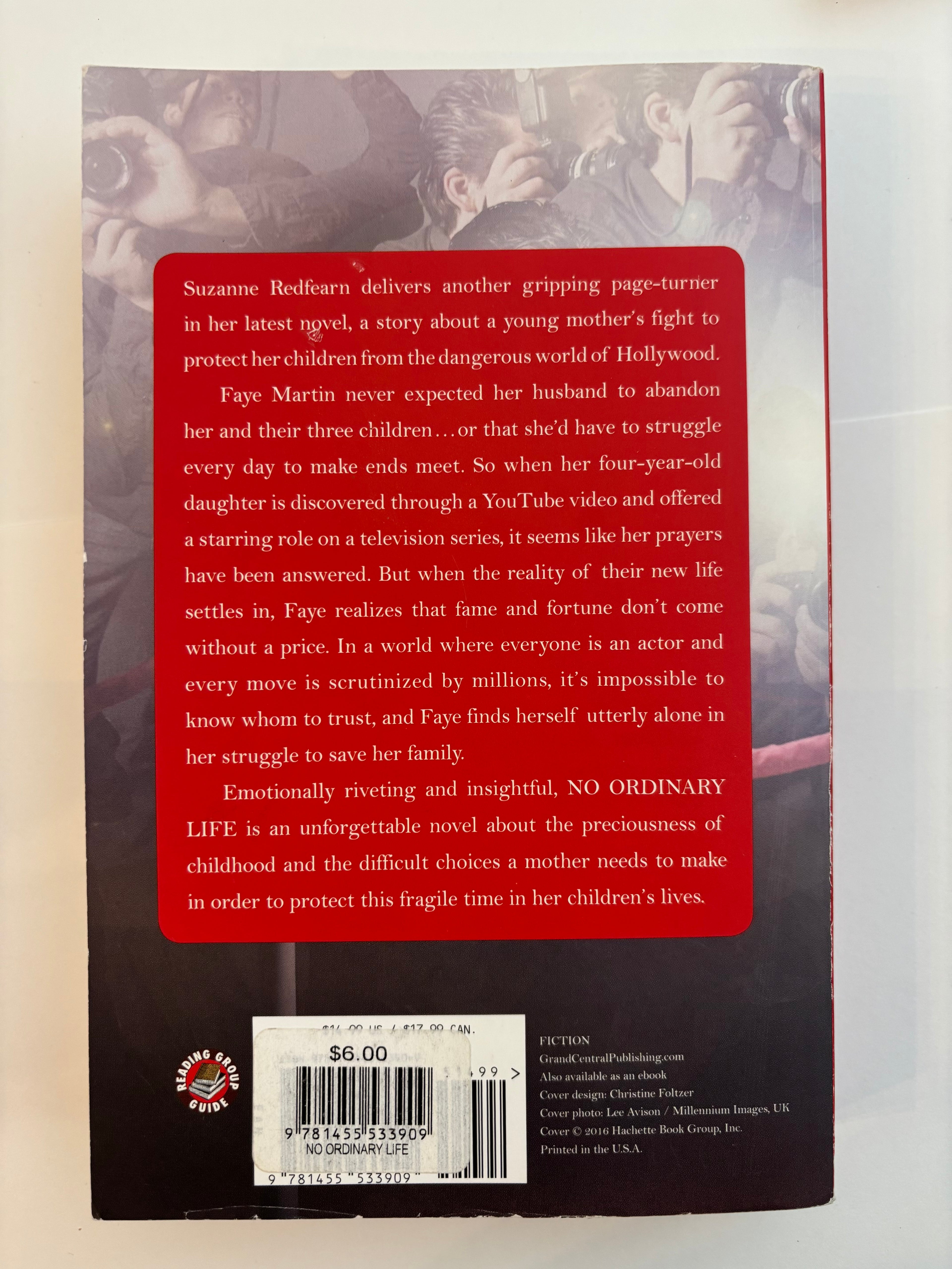 No Ordinary Life - Suzanne Redfearn