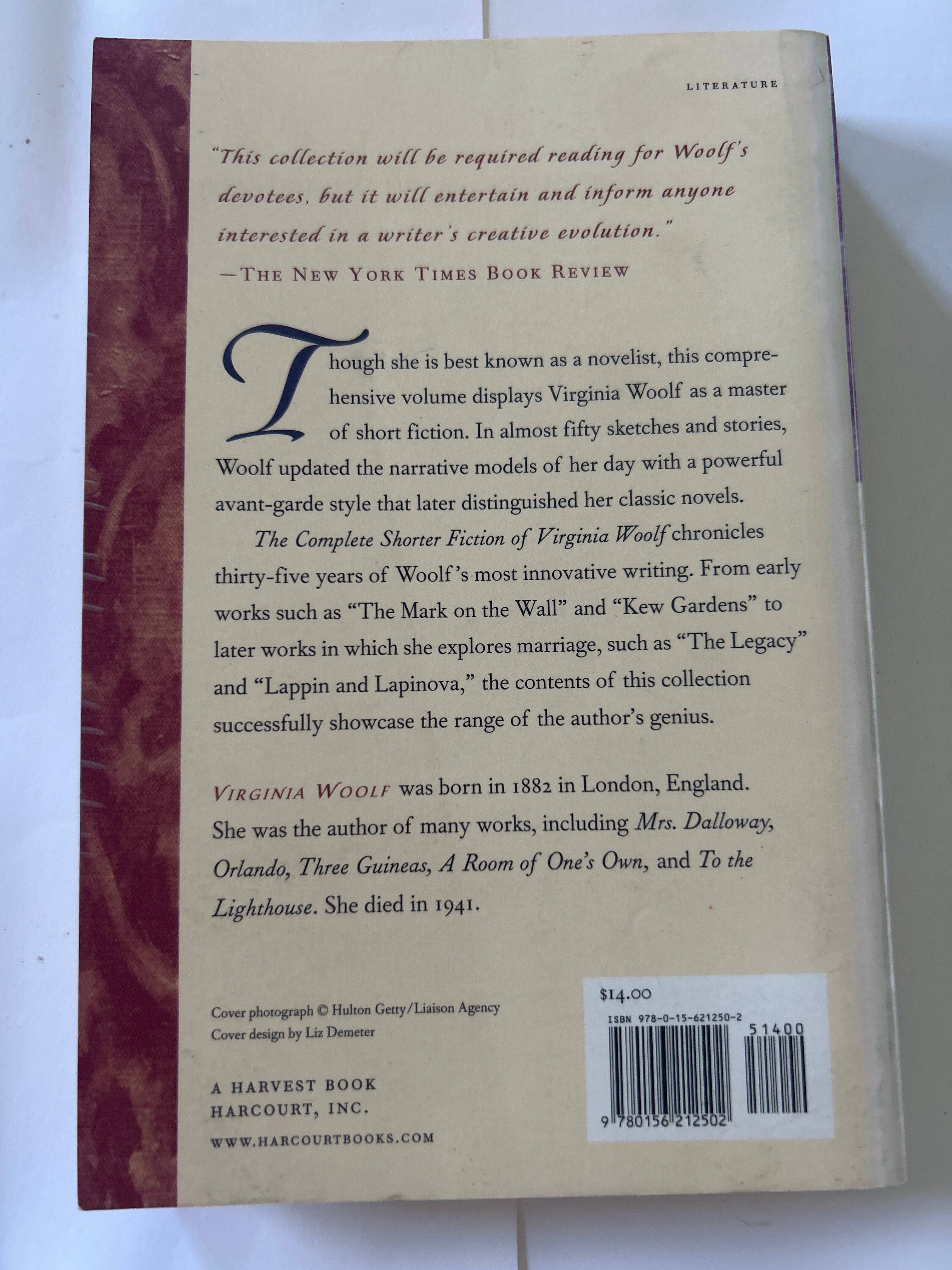 The complete shorter fiction of - Virginia Woolf