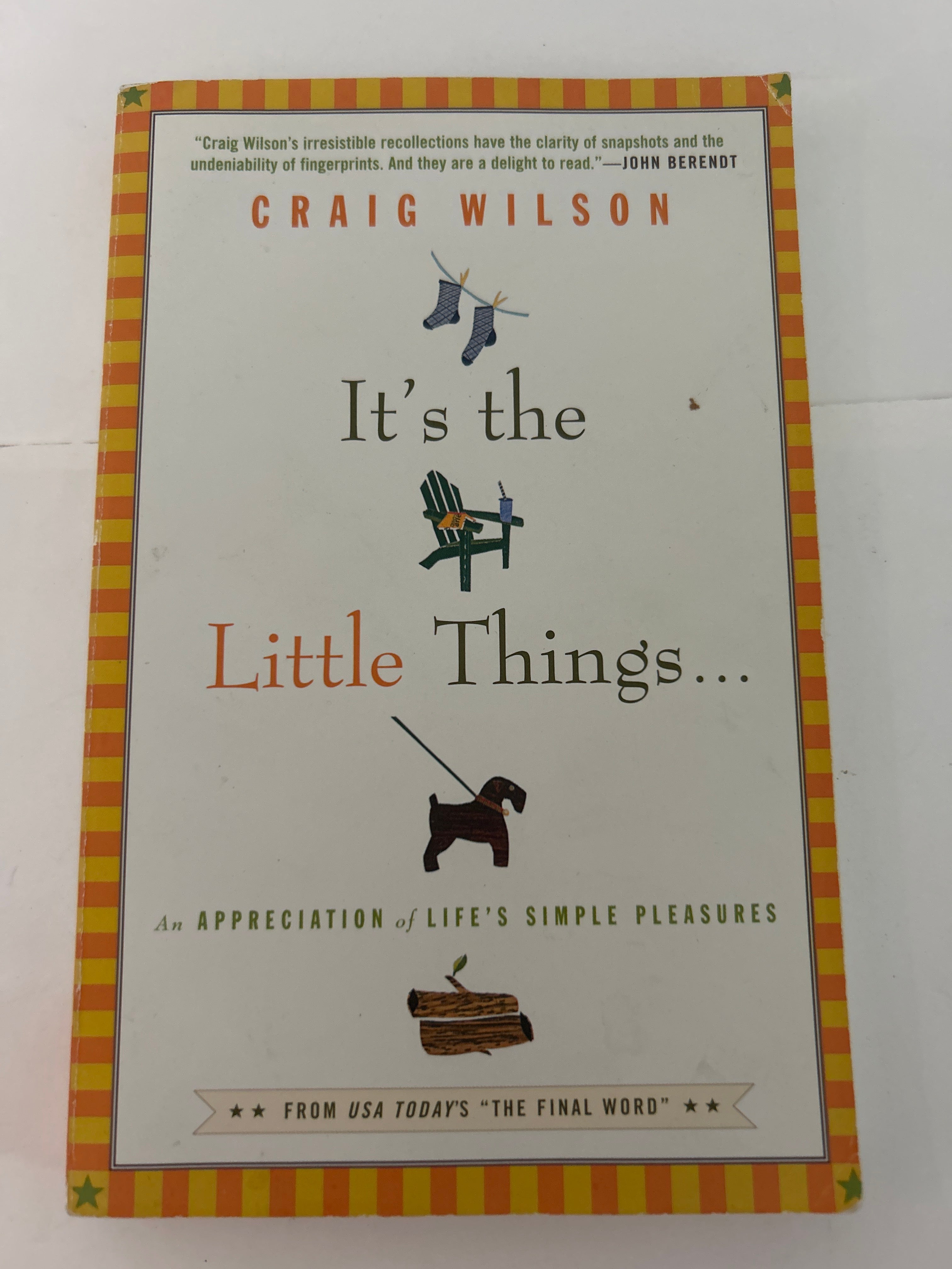 It’s the little things - Craig Wilson