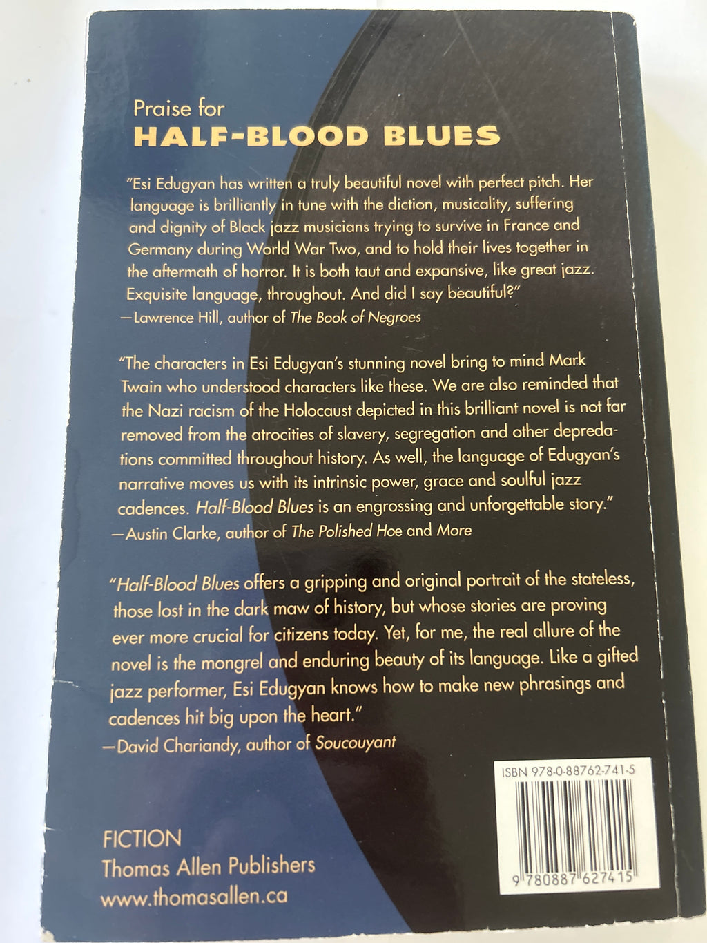 Half blood blues - Esi edugyan