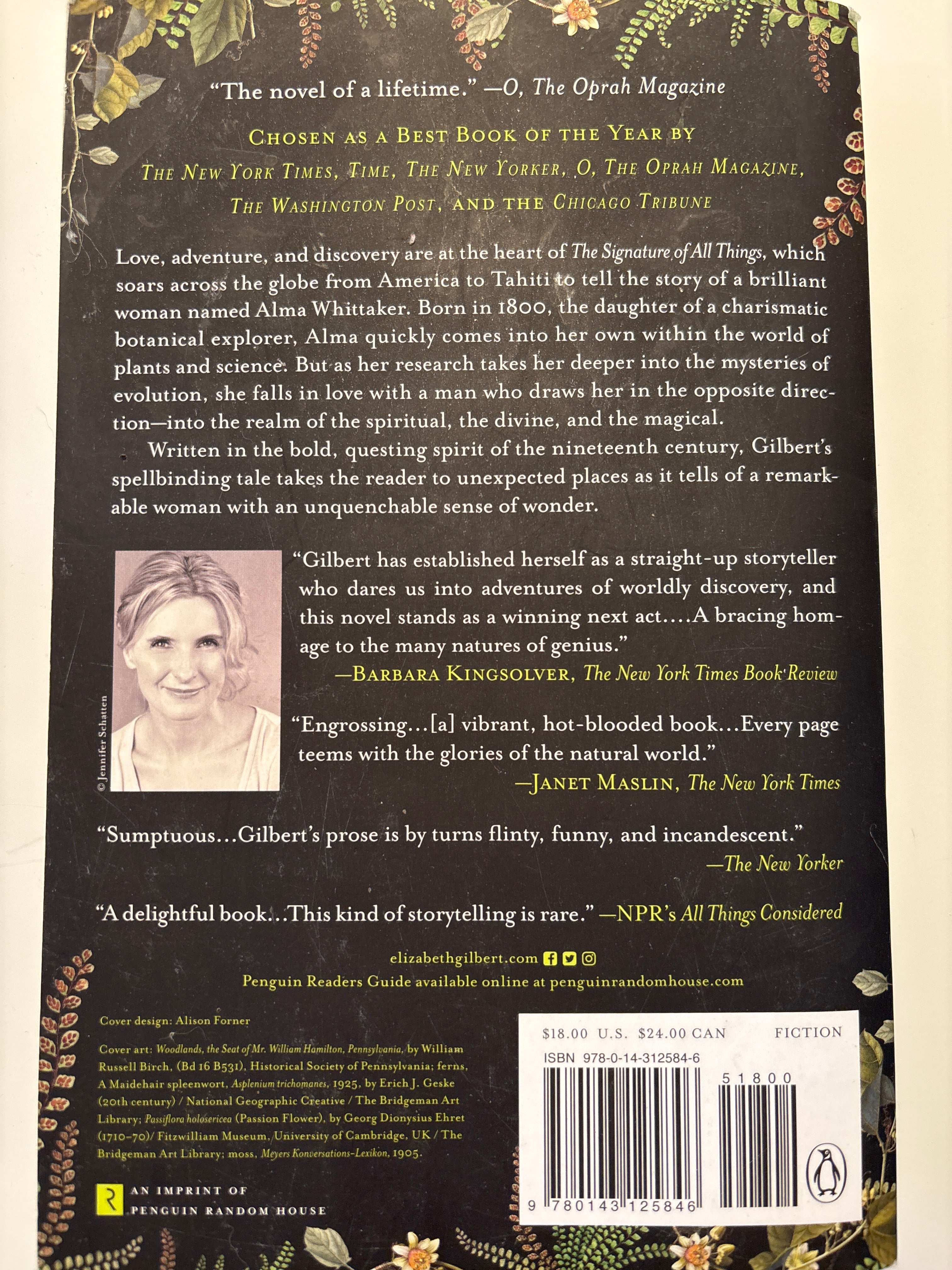 The Signature of All Things - Elizabeth Gilbert