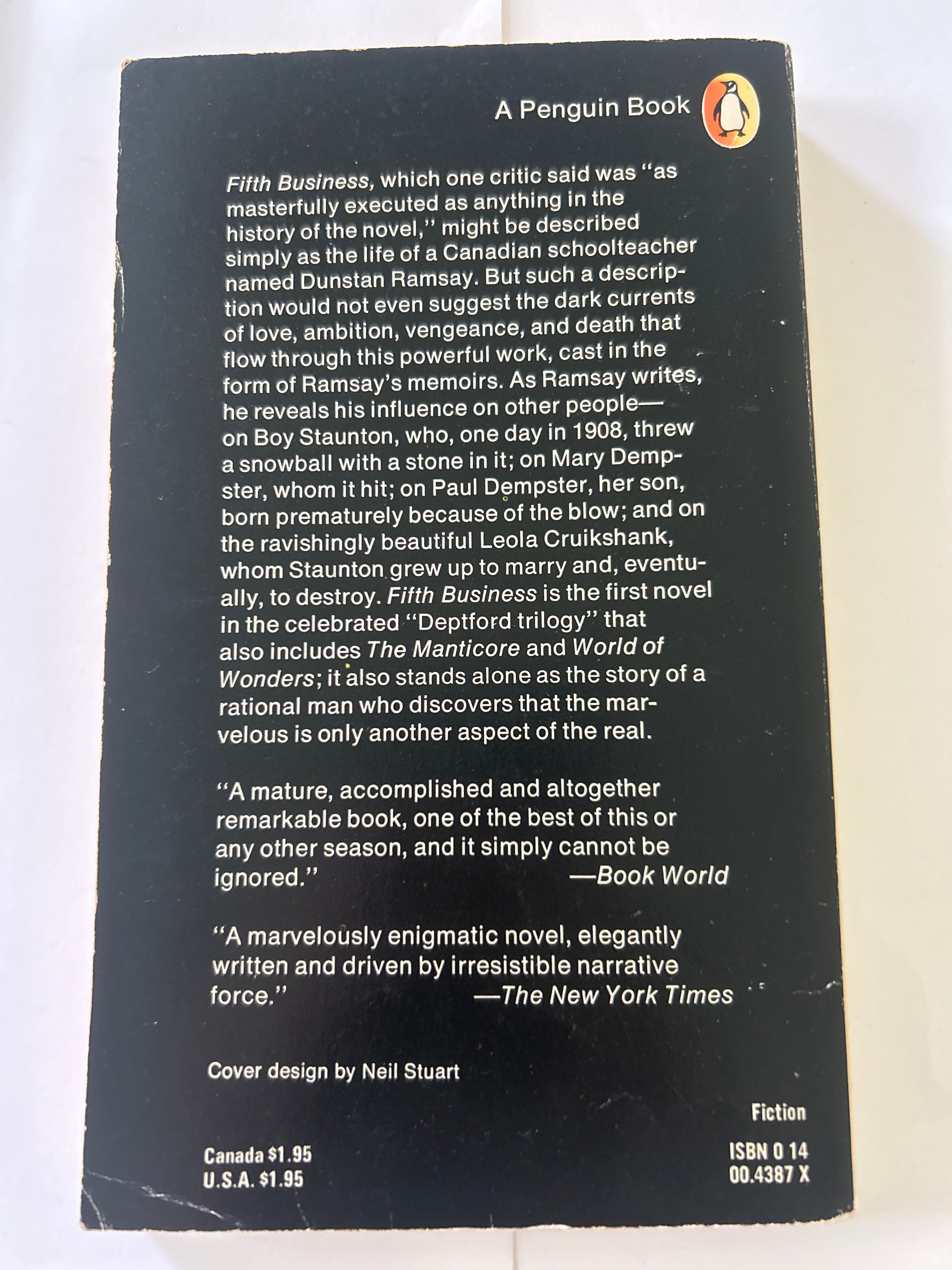 Fifth Business - Robertson Davies