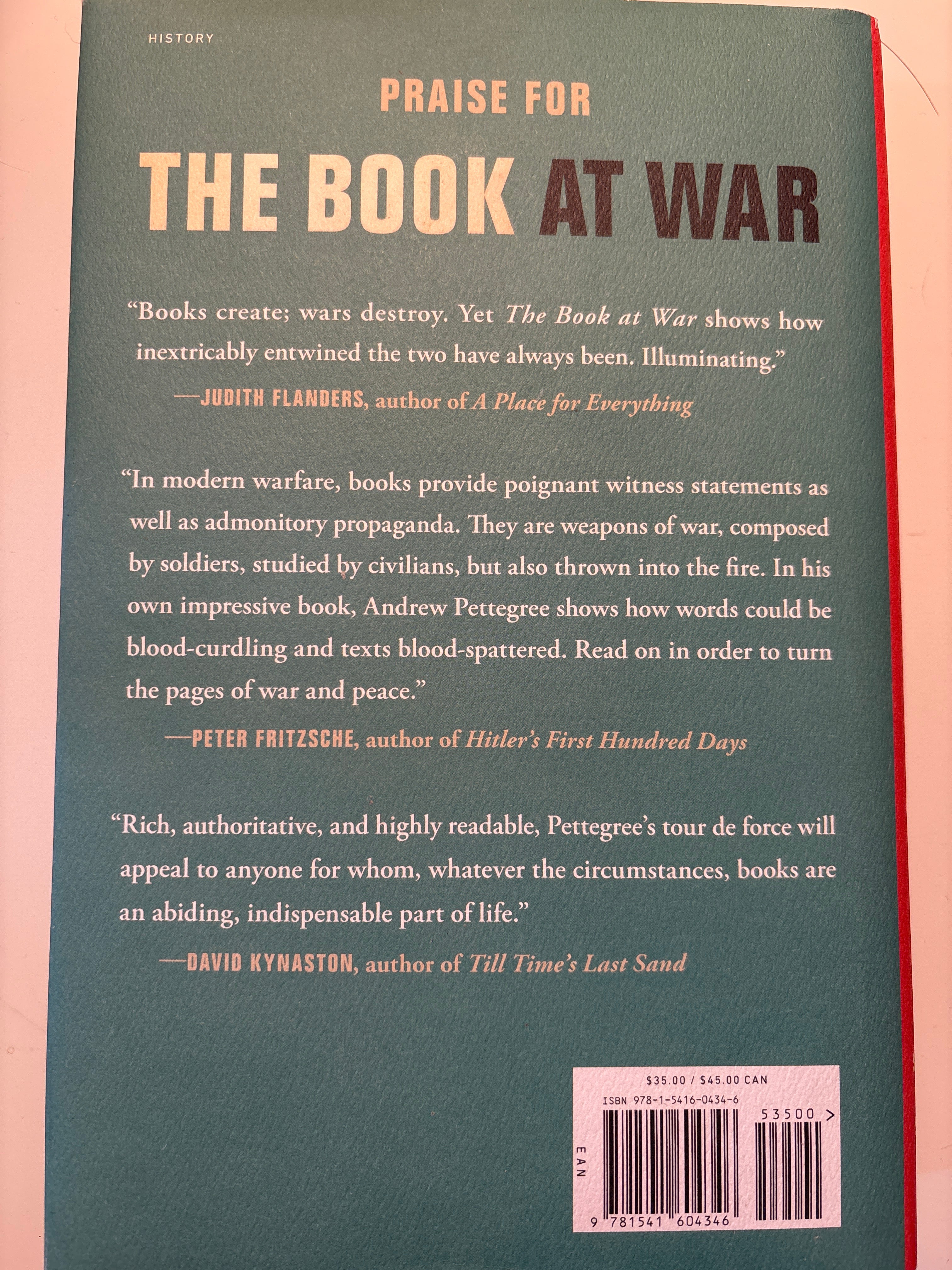 The Book of War: How Reading Shaped Conflict and Conflict Shaped Reading - Andrew Pettegree