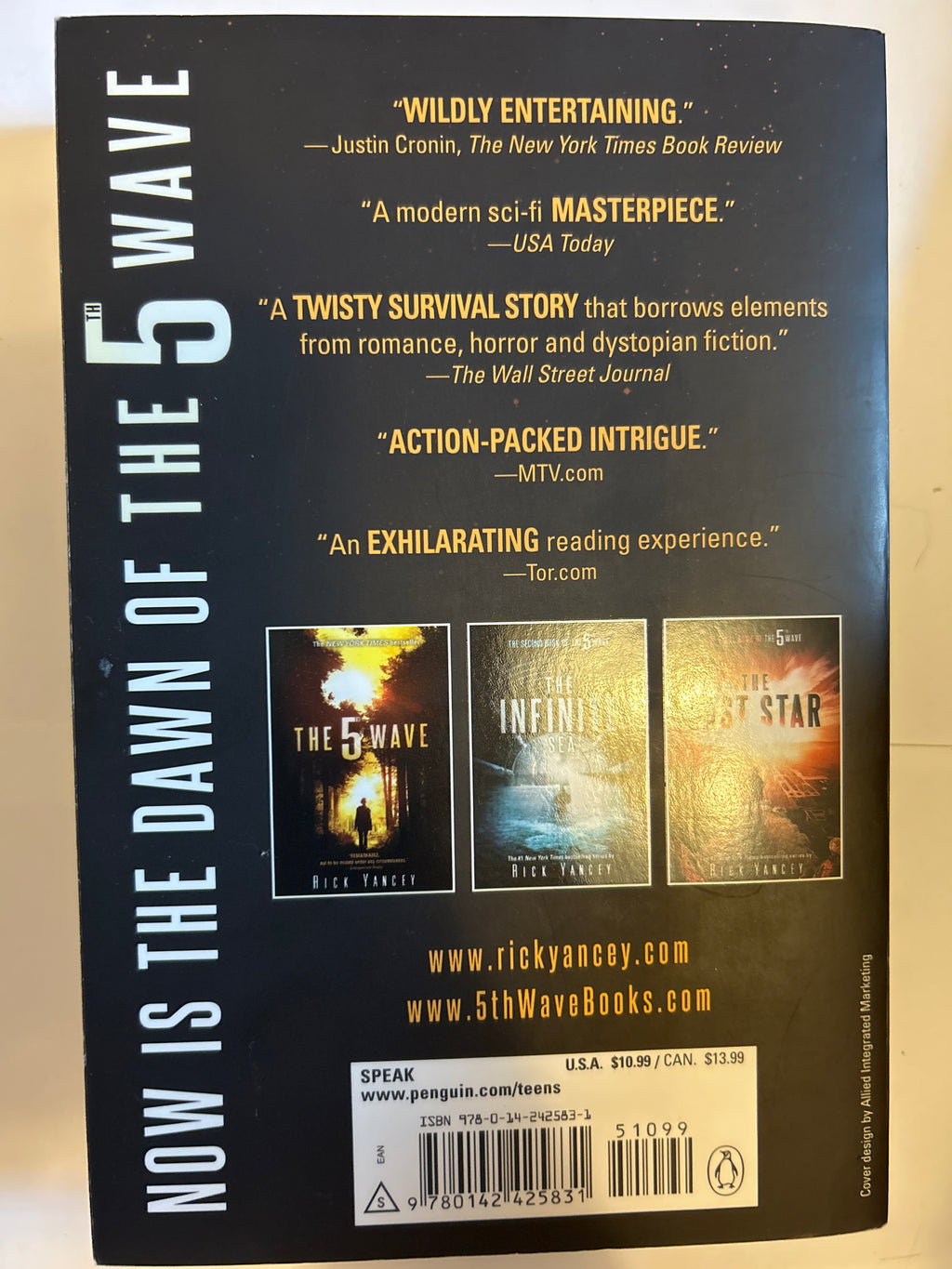 The 5 wave - rick yancey