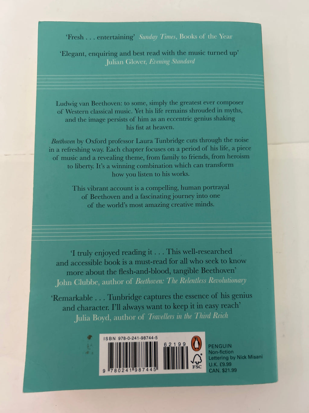Laura tunbridge - a life in nine pieces