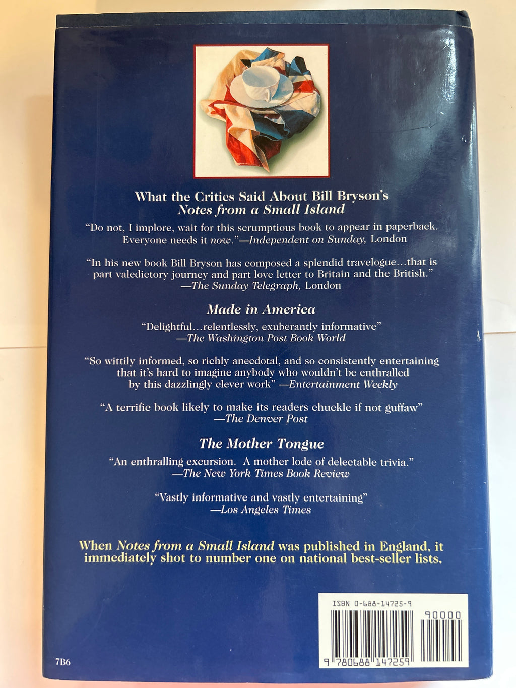 Notes from a small island - Bill Bryson