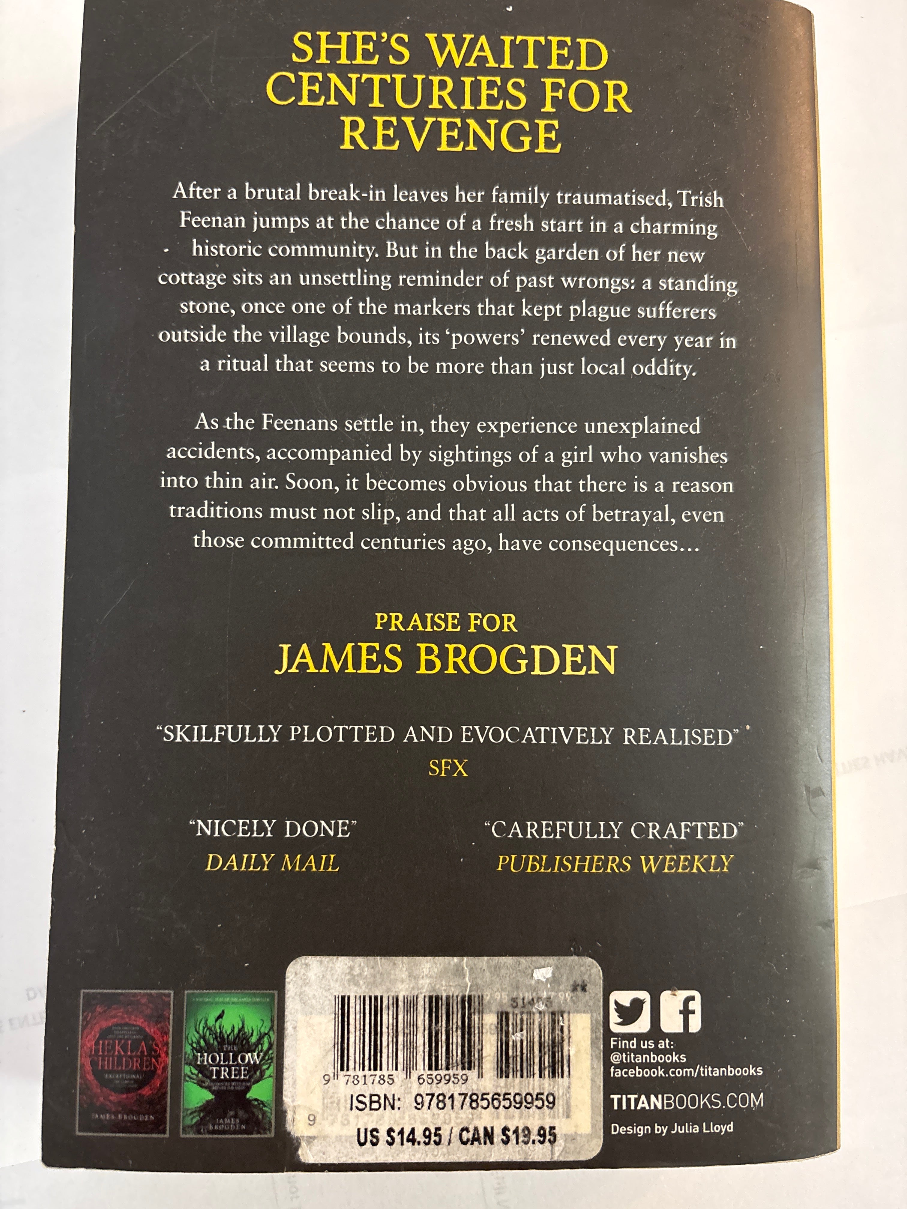 The Plague Stones - James Brogden