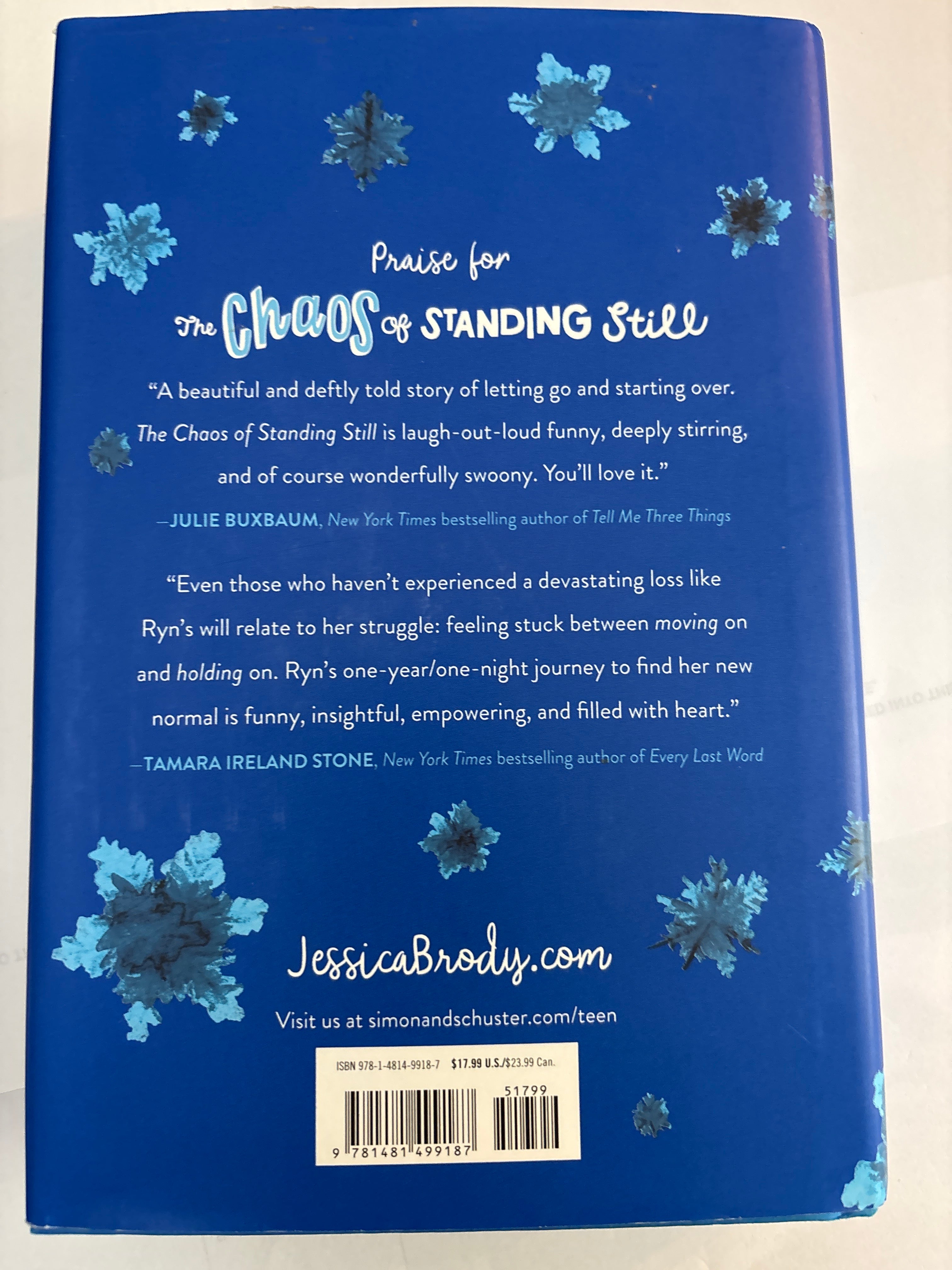 The Chaos of Standing Still - Jessica Brody