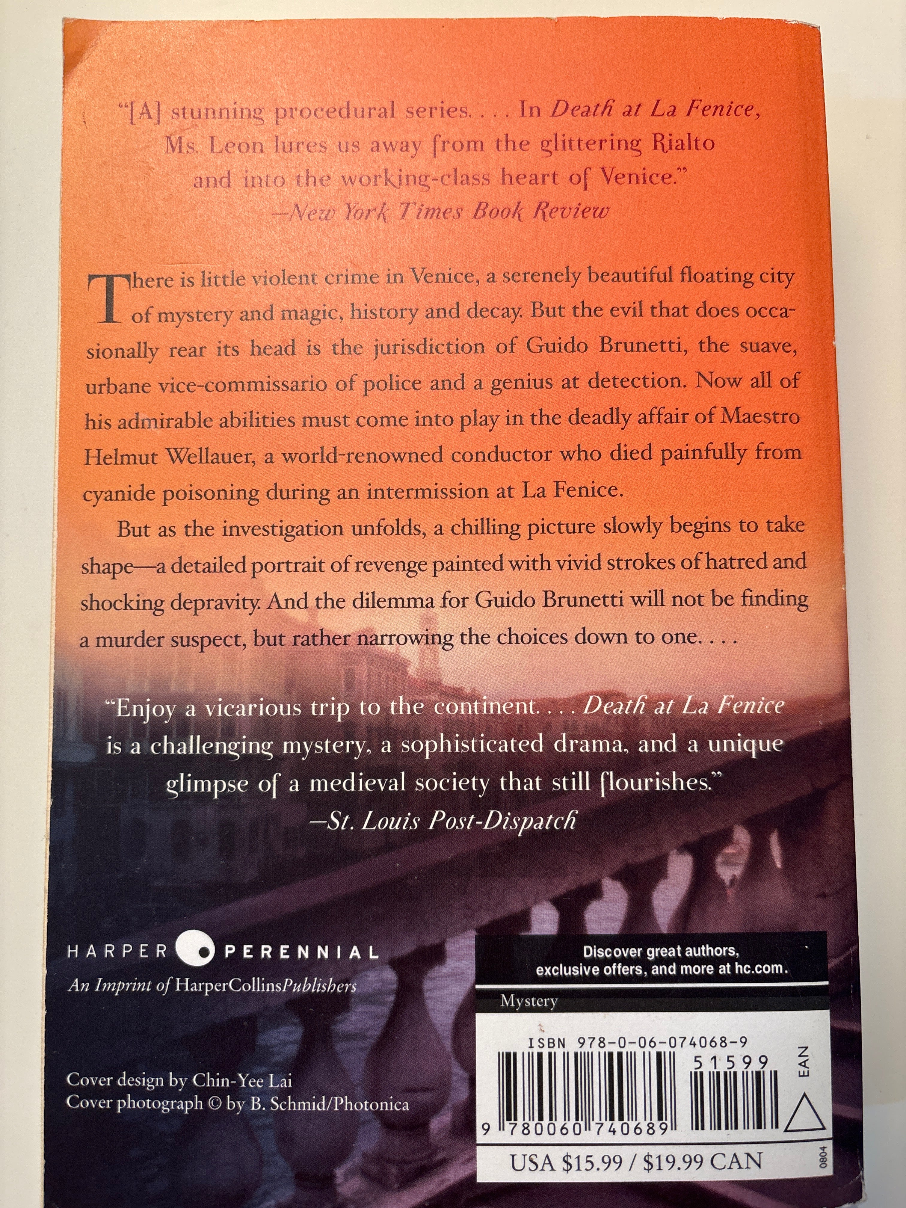 Death at La Fenice - Donna Leon