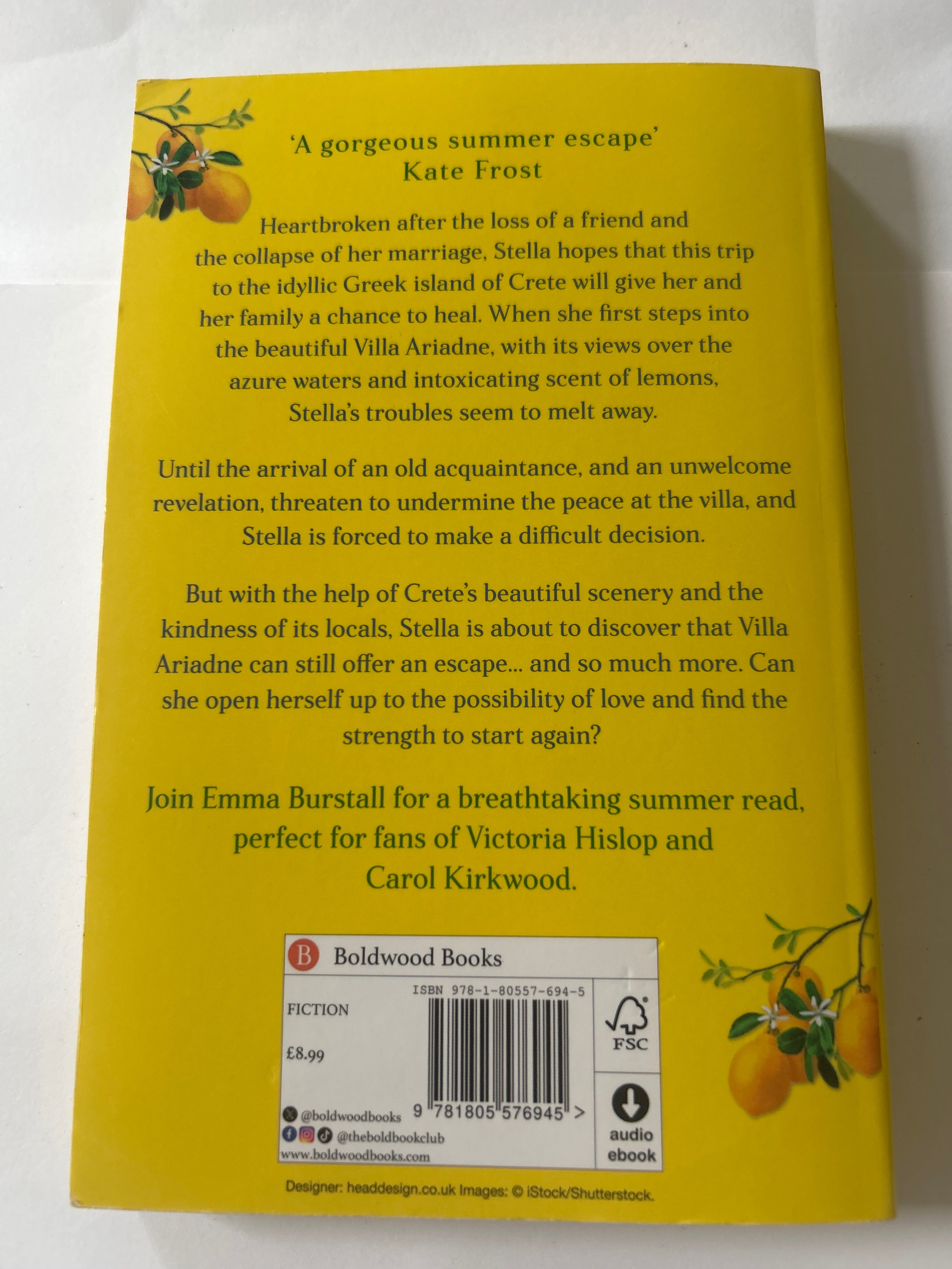 Beneath the lemon trees - Emma Burstall