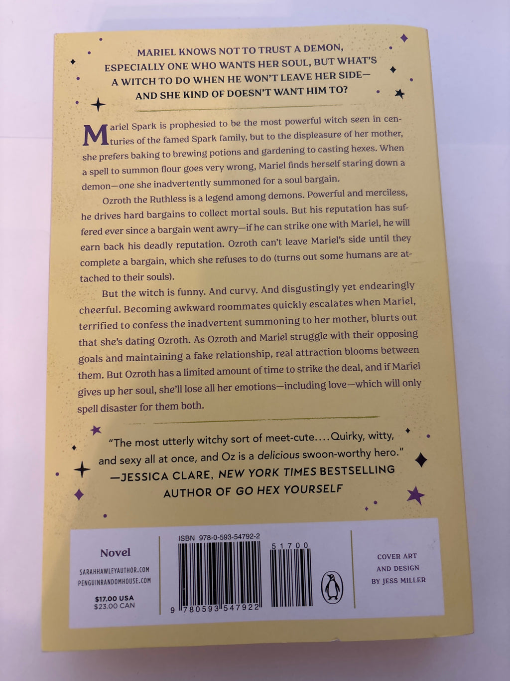 A  Witch’s Guide to Fake Dating a Demon - Sarah Hawley