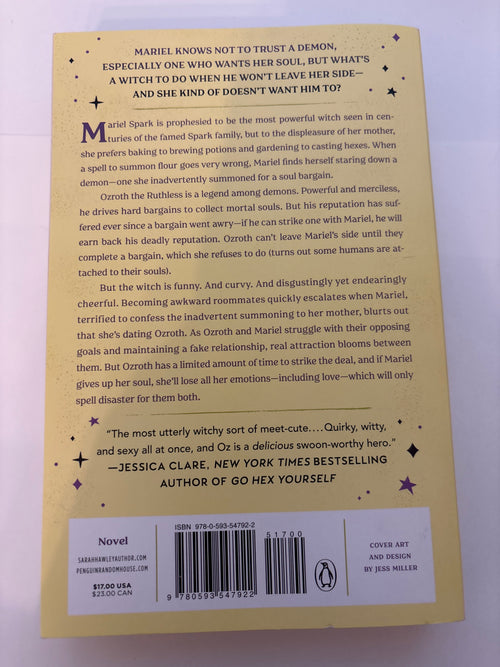 A  Witch’s Guide to Fake Dating a Demon - Sarah Hawley