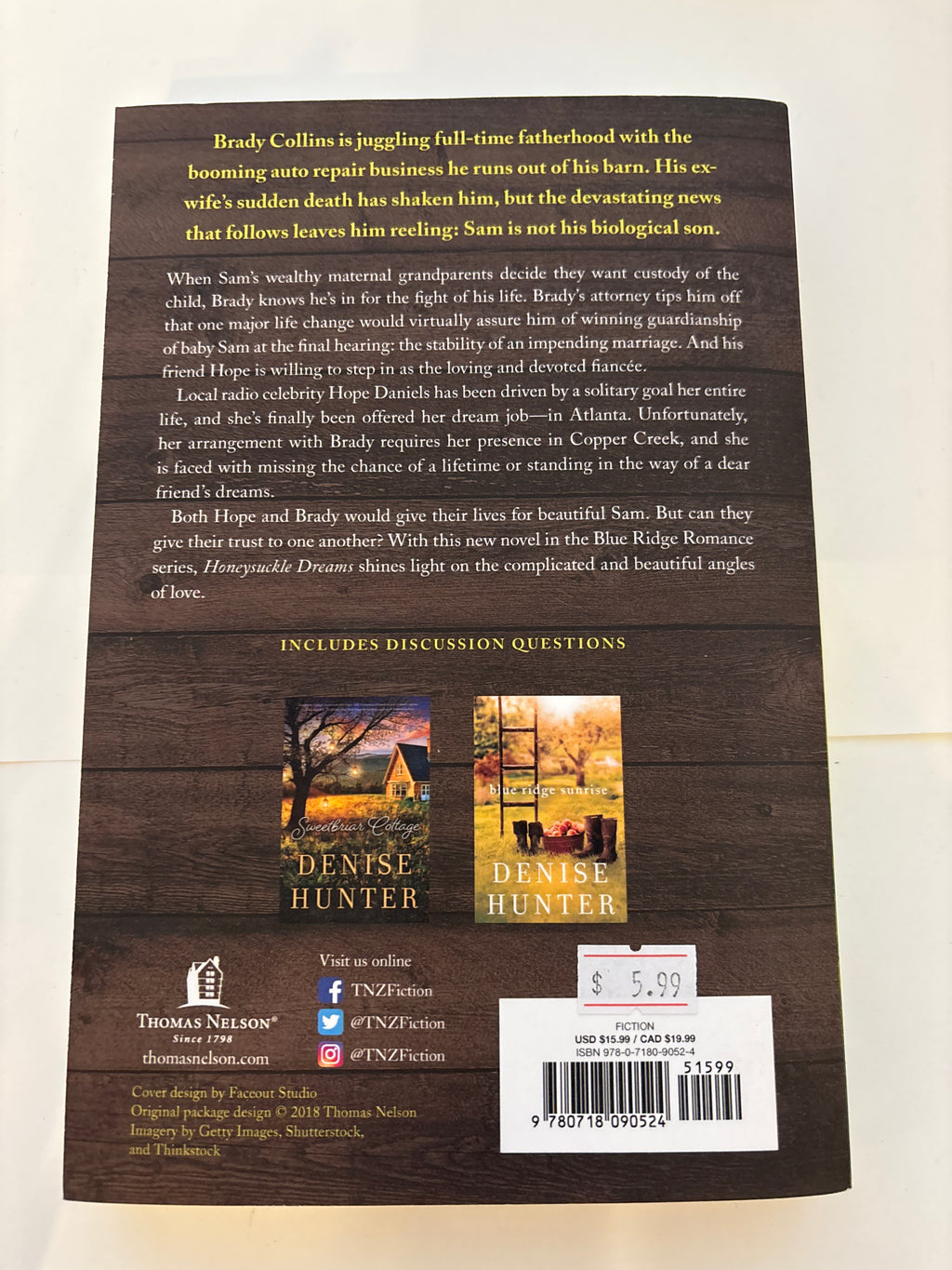 Honeysuckle Dreams - Denise Hunter