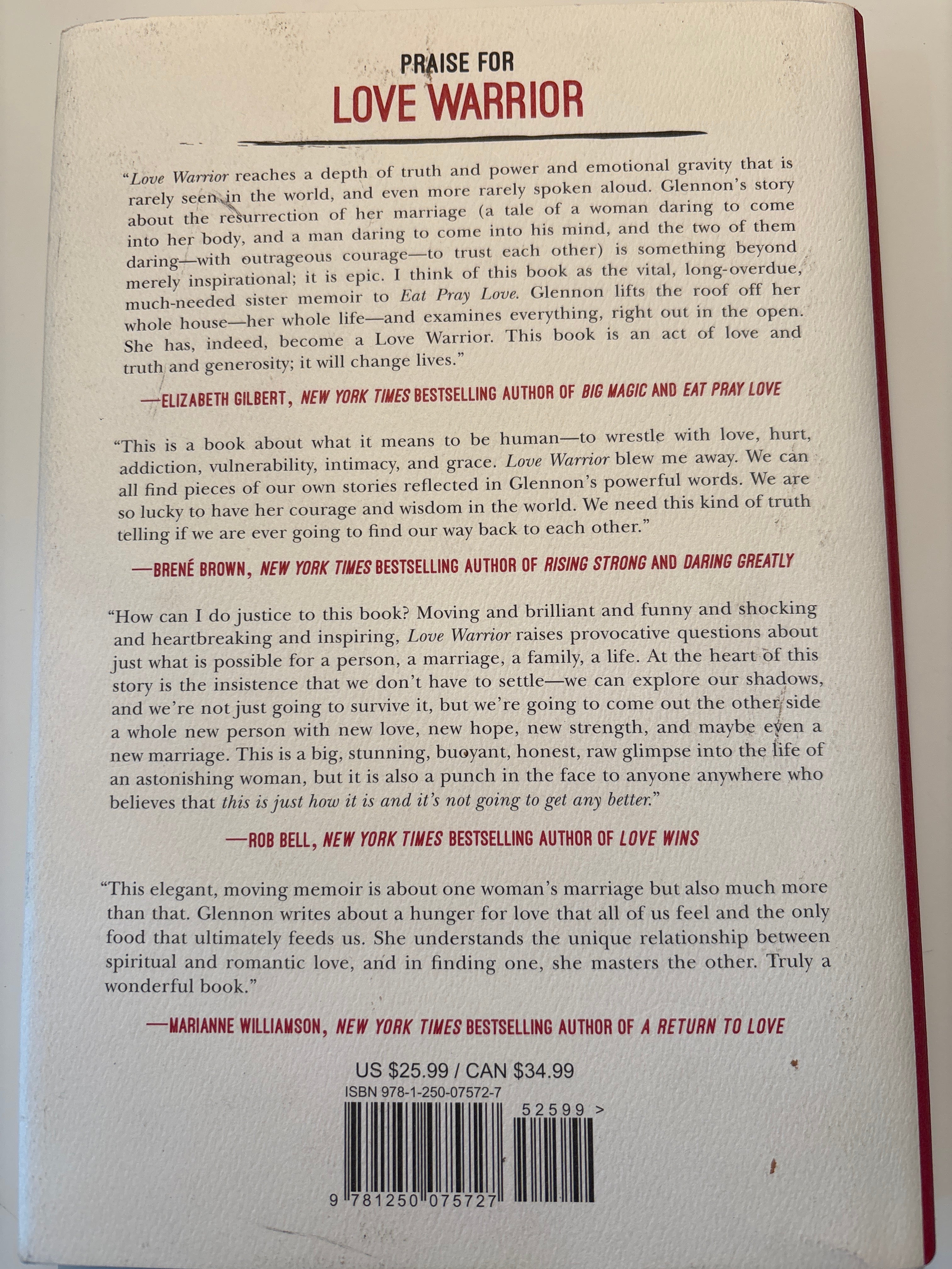 Love Warrior - Glennon Doyle Melton