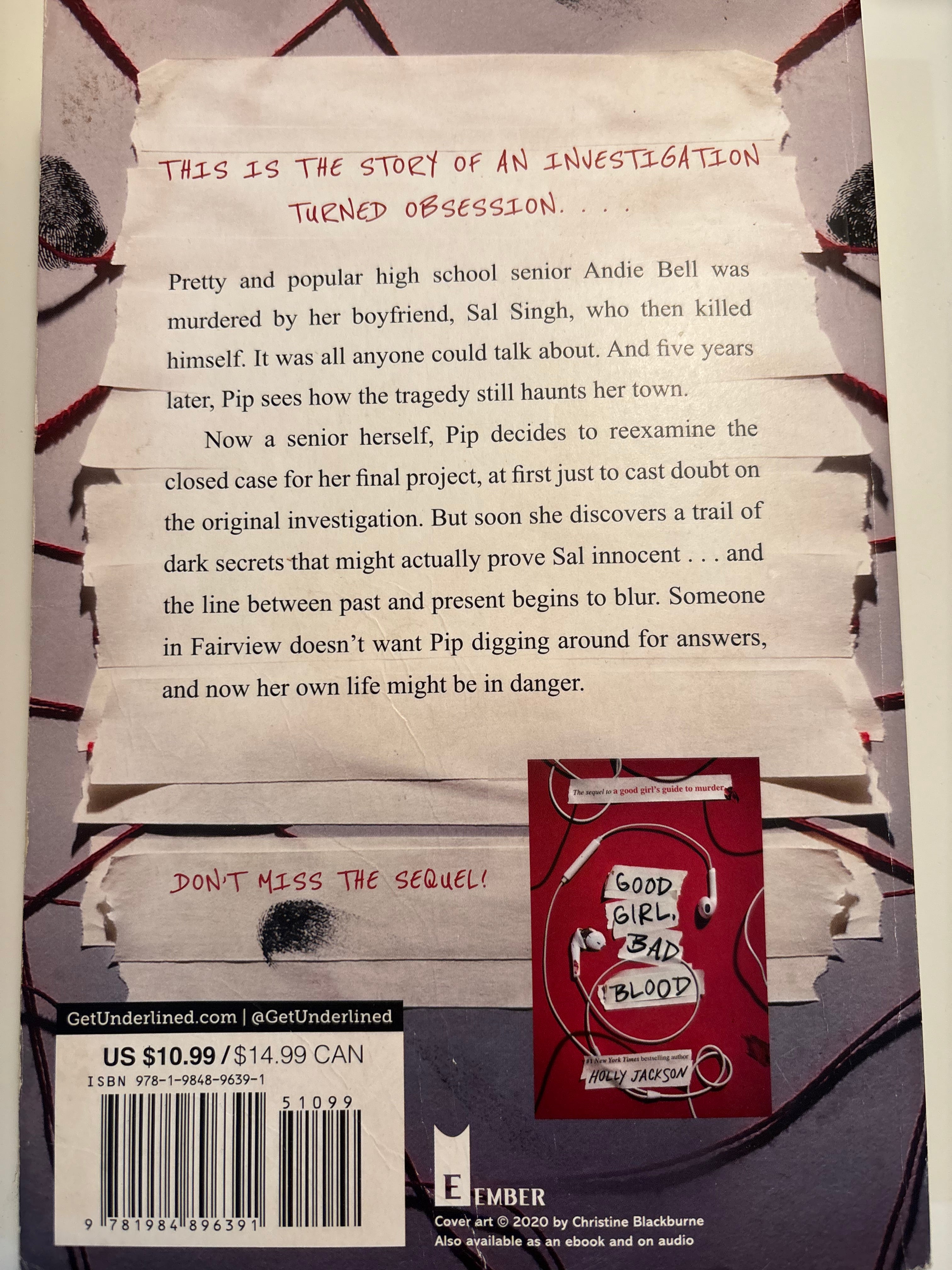 A Good Girls Guide to Murder- Holly Jackson