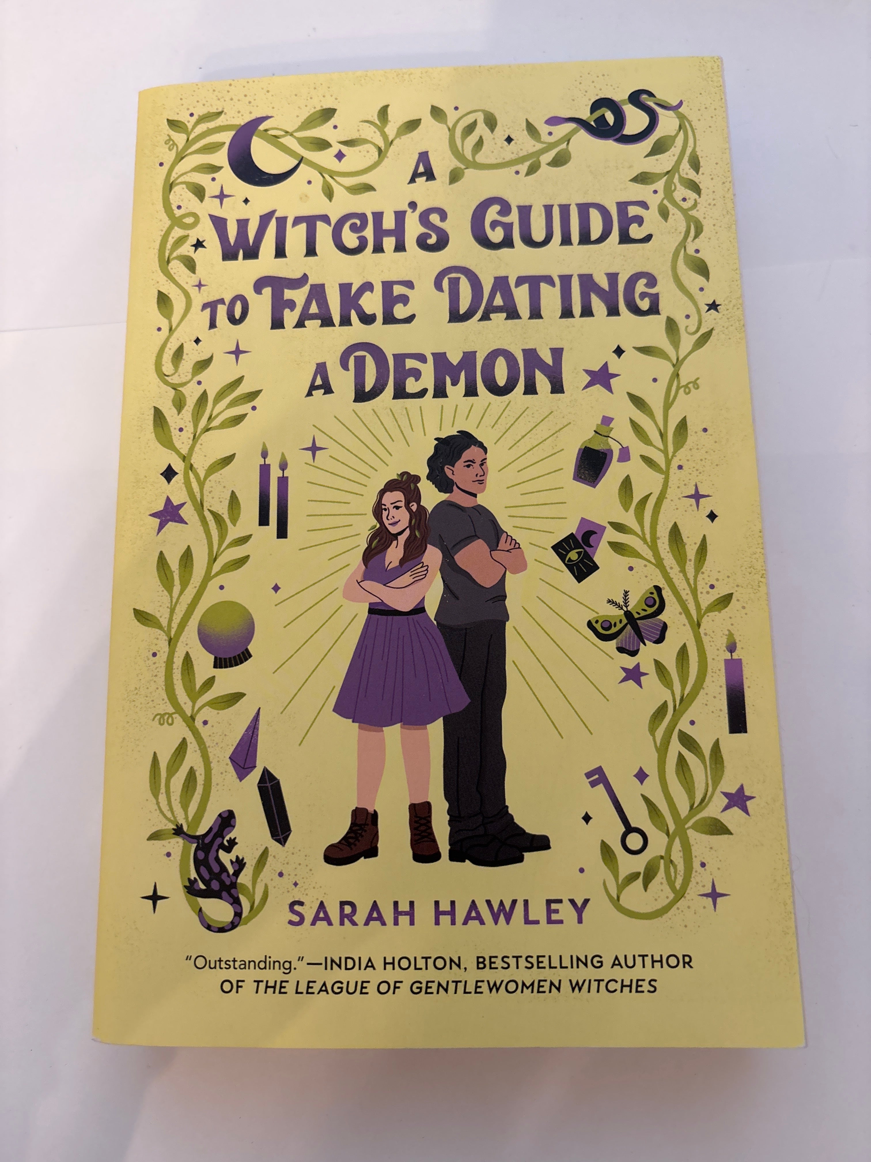 A  Witch’s Guide to Fake Dating a Demon - Sarah Hawley