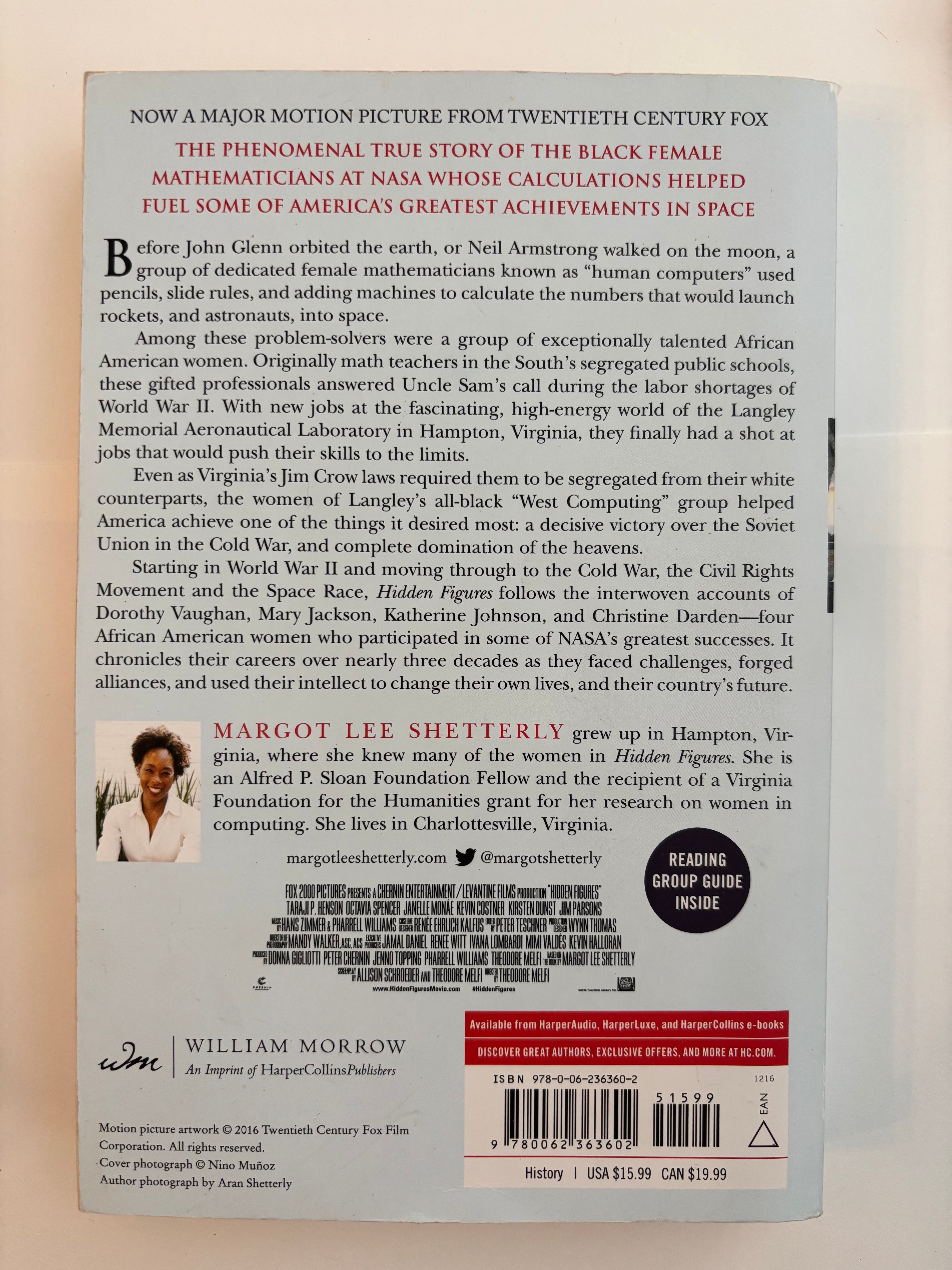 Hidden Figures - Margot Lee Shetterly