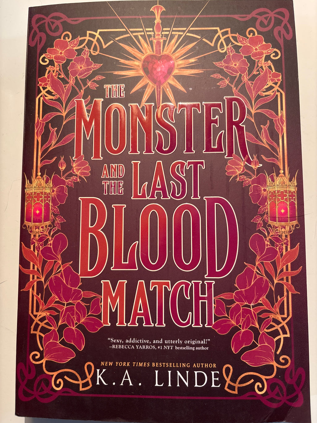 The Monster and the Last Blood Match - K. A. Linde