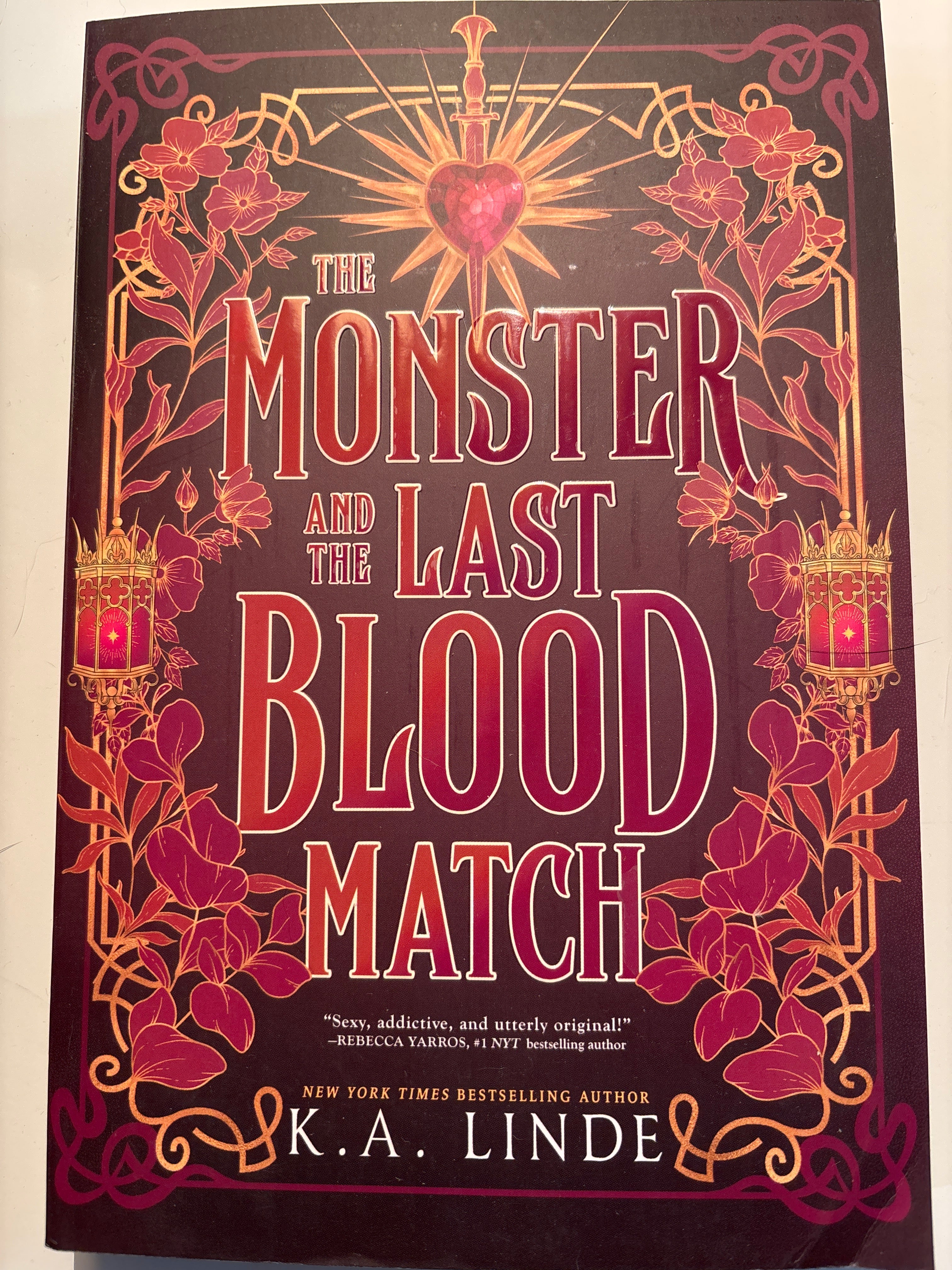 The Monster and the Last Blood Match - K. A. Linde