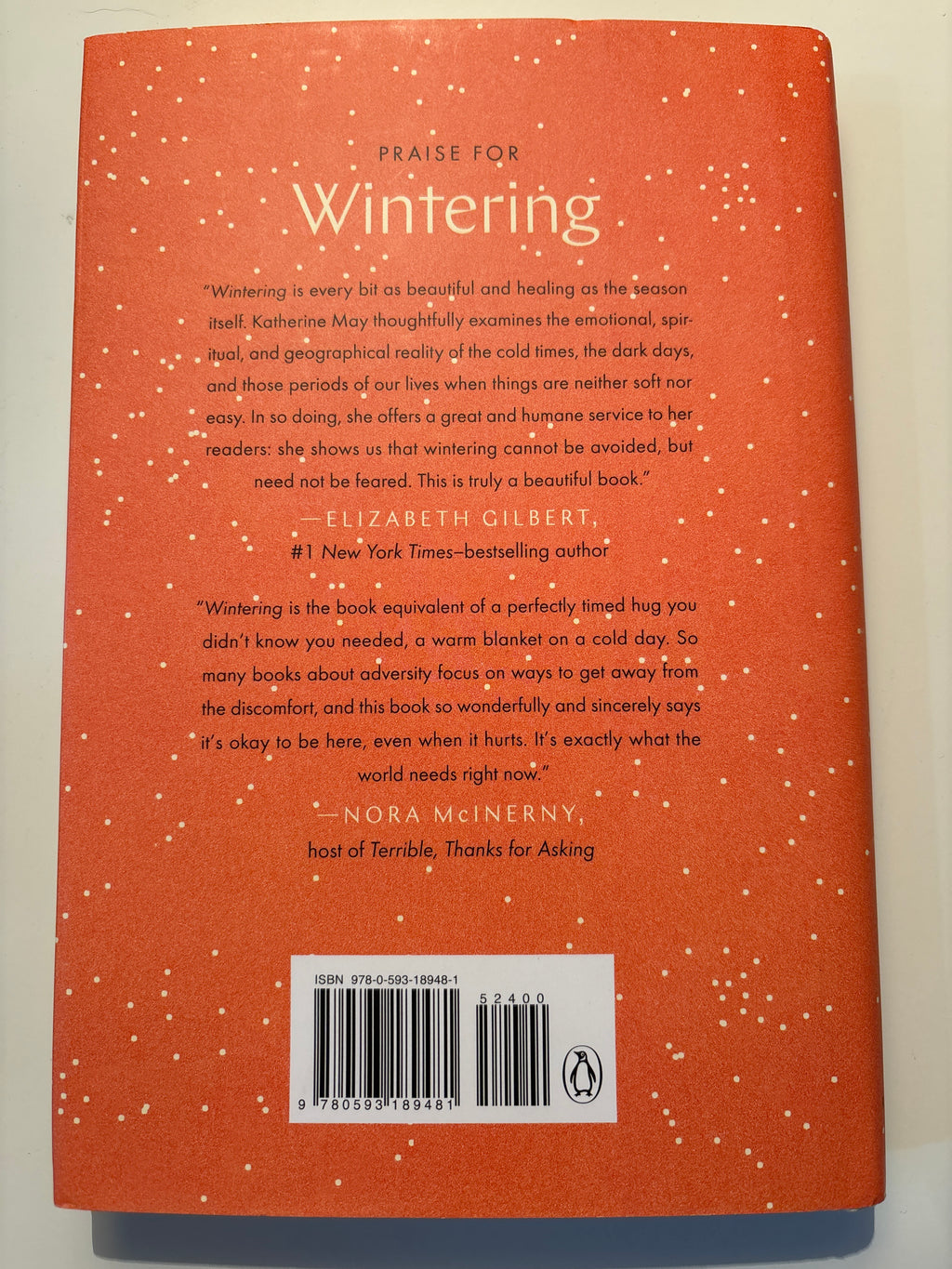 Wintering: The Power of Rest and Retreat in Difficult Times - Katherine May