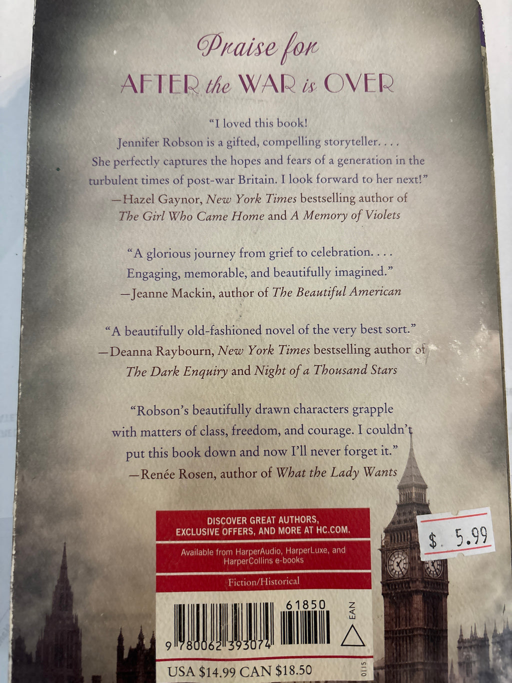 After The War is Over - Jennifer Robs