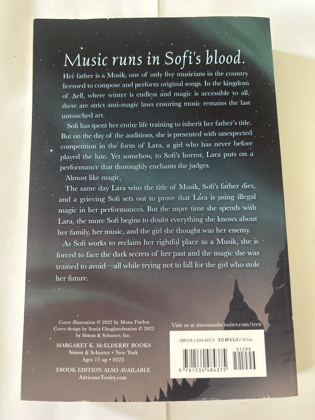 Sofi and the bone song - Adrienne  tonnley