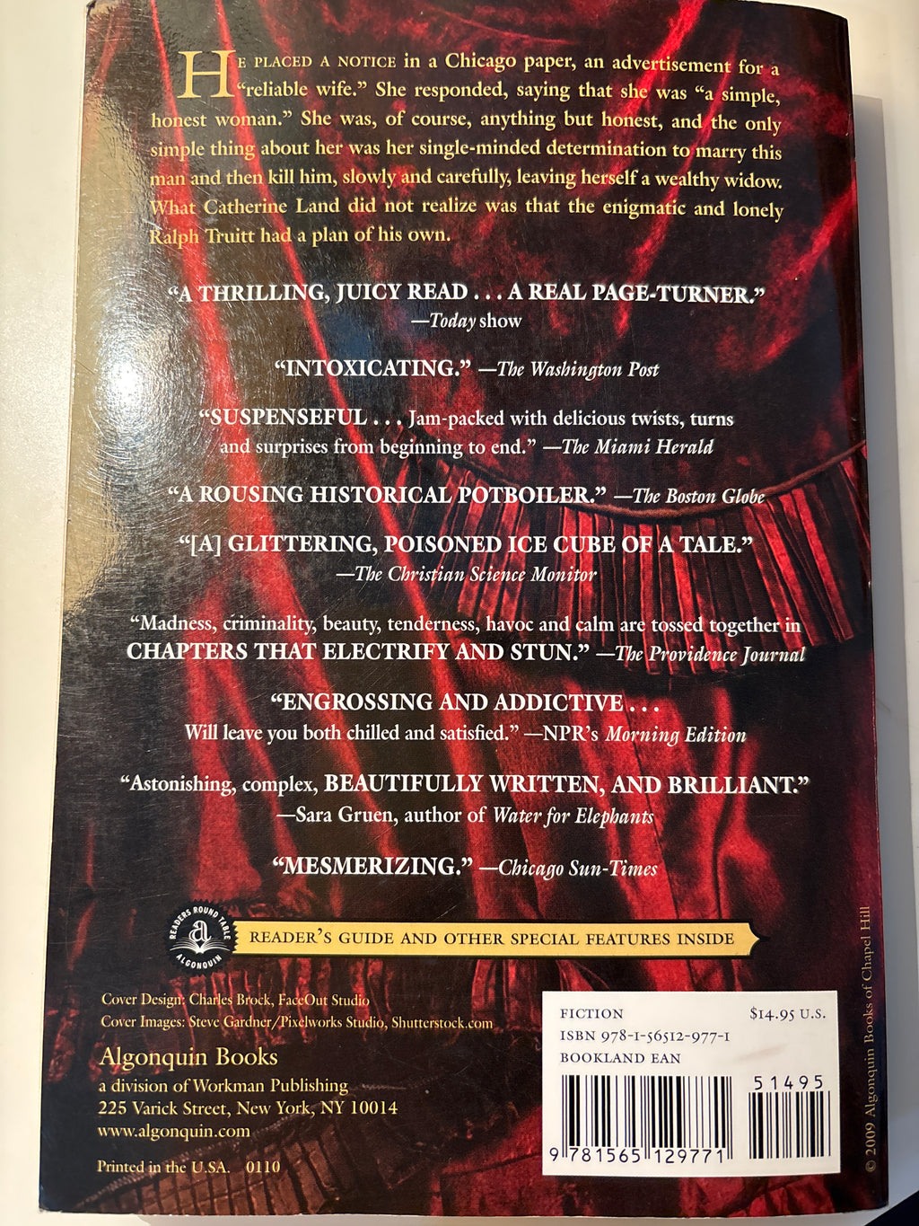 A Reliable Wife -     Robert Goolrick