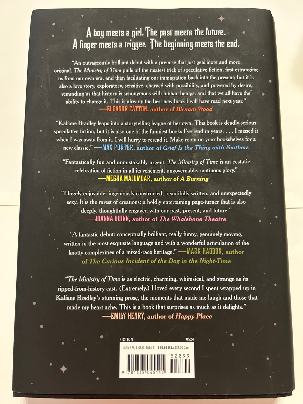 The Ministiry of time - Kaliane Bradley