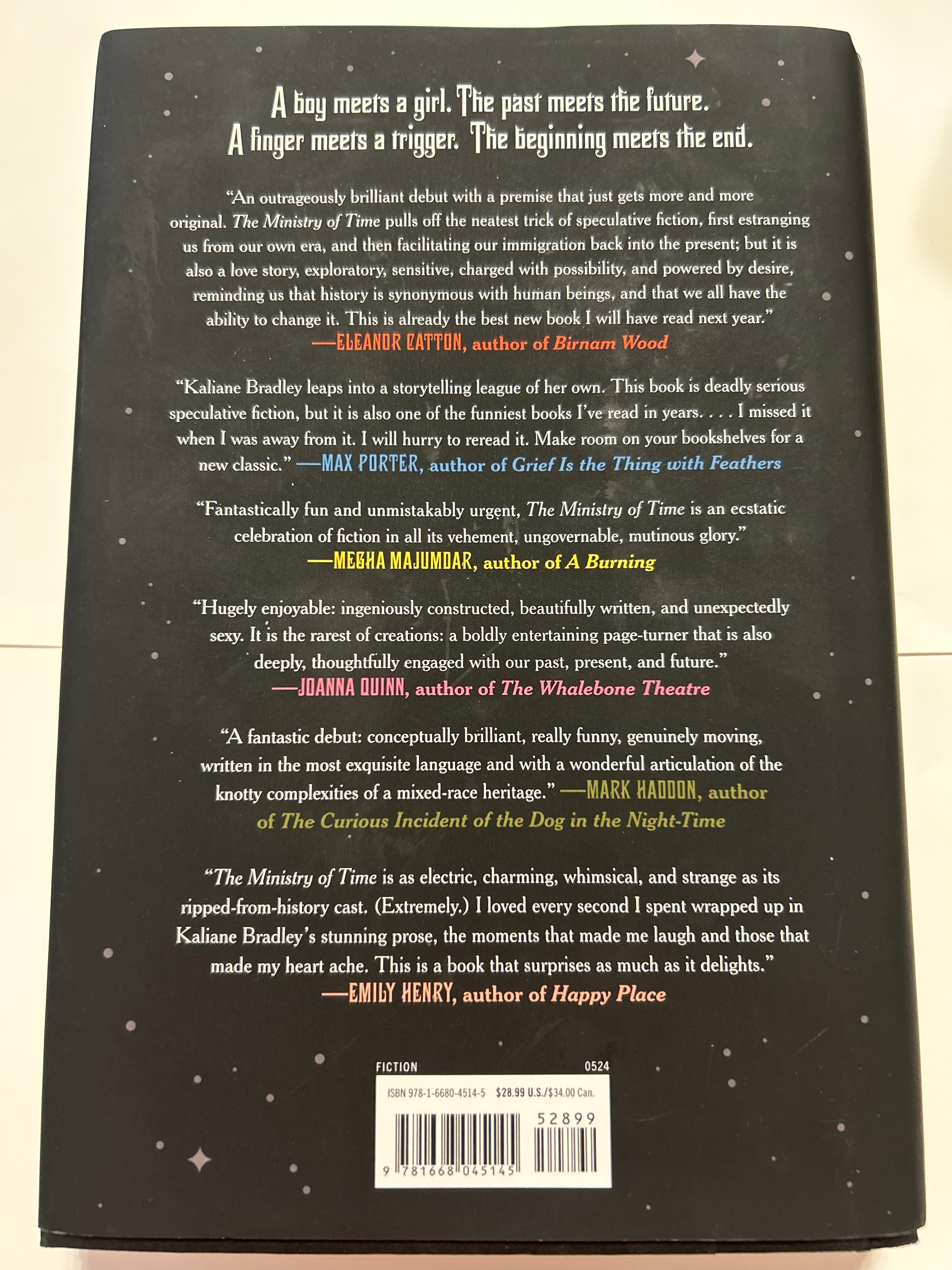 The Ministiry of time - Kaliane Bradley