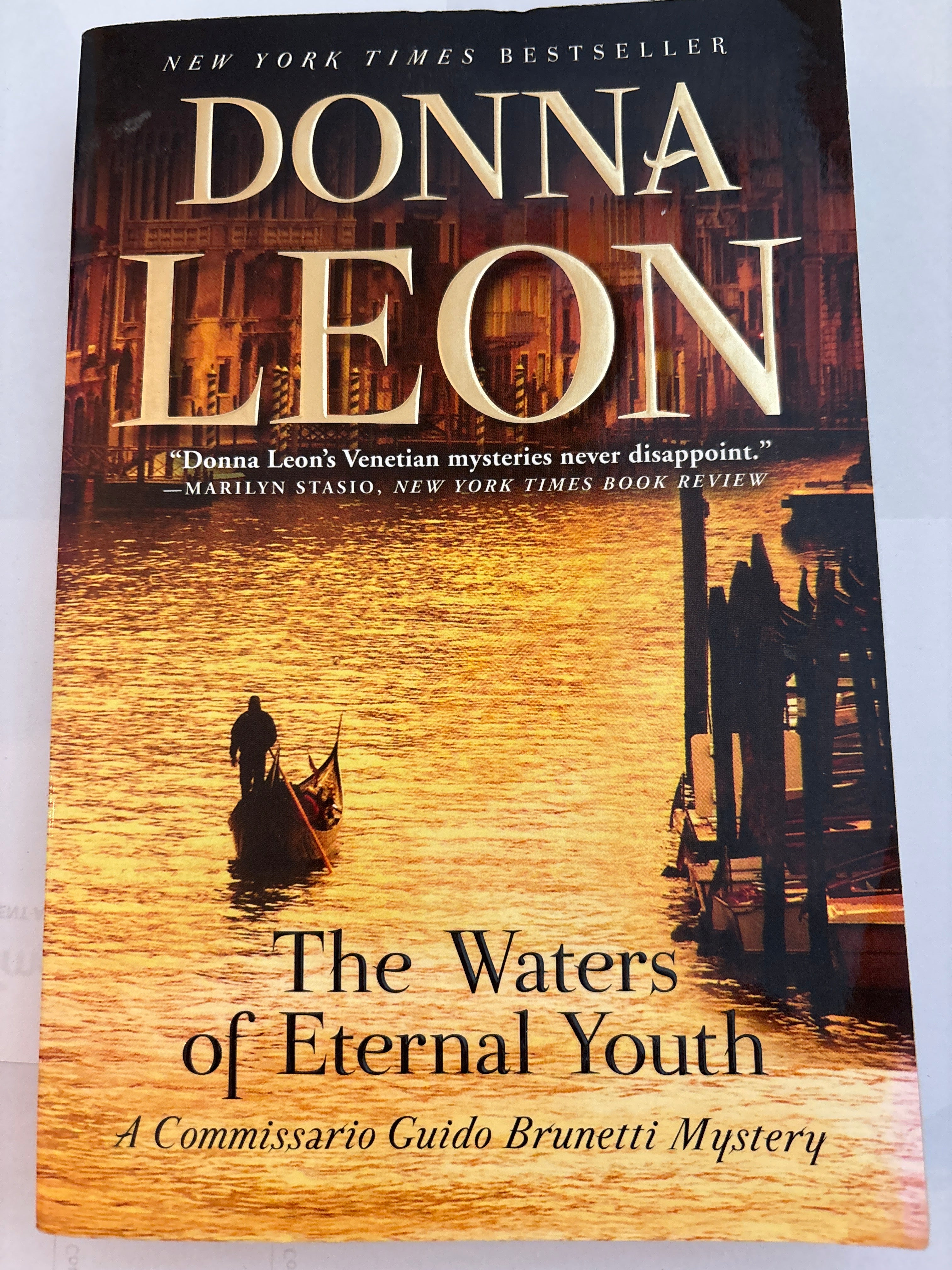 The Waters of Eternal Youth - Donna Leon