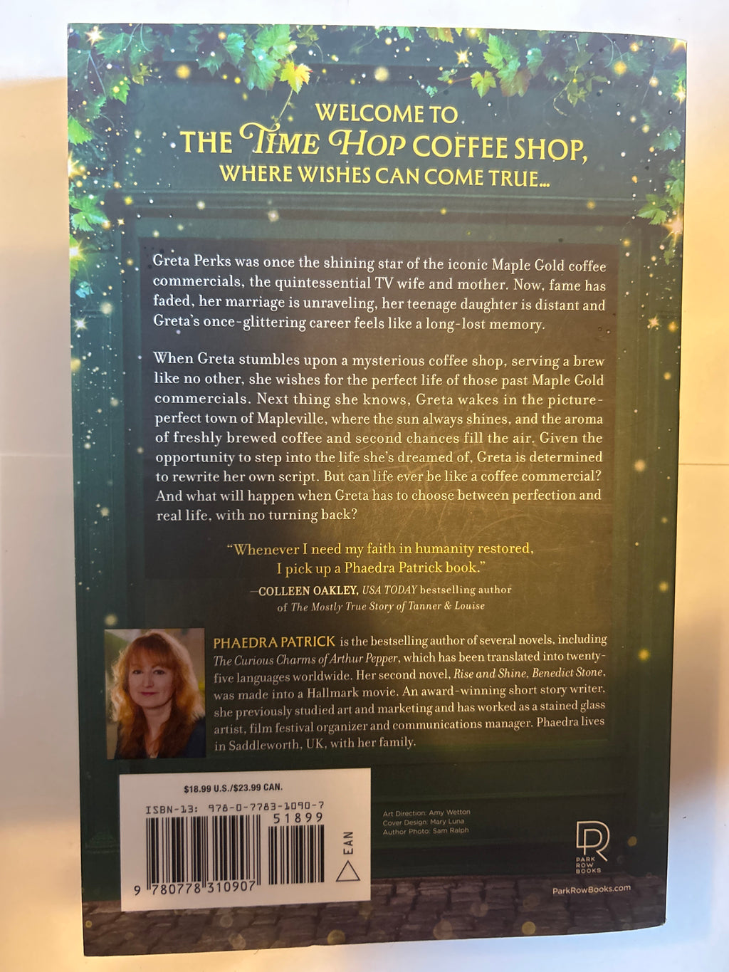 The time hop coffee shop - phaedra patrick