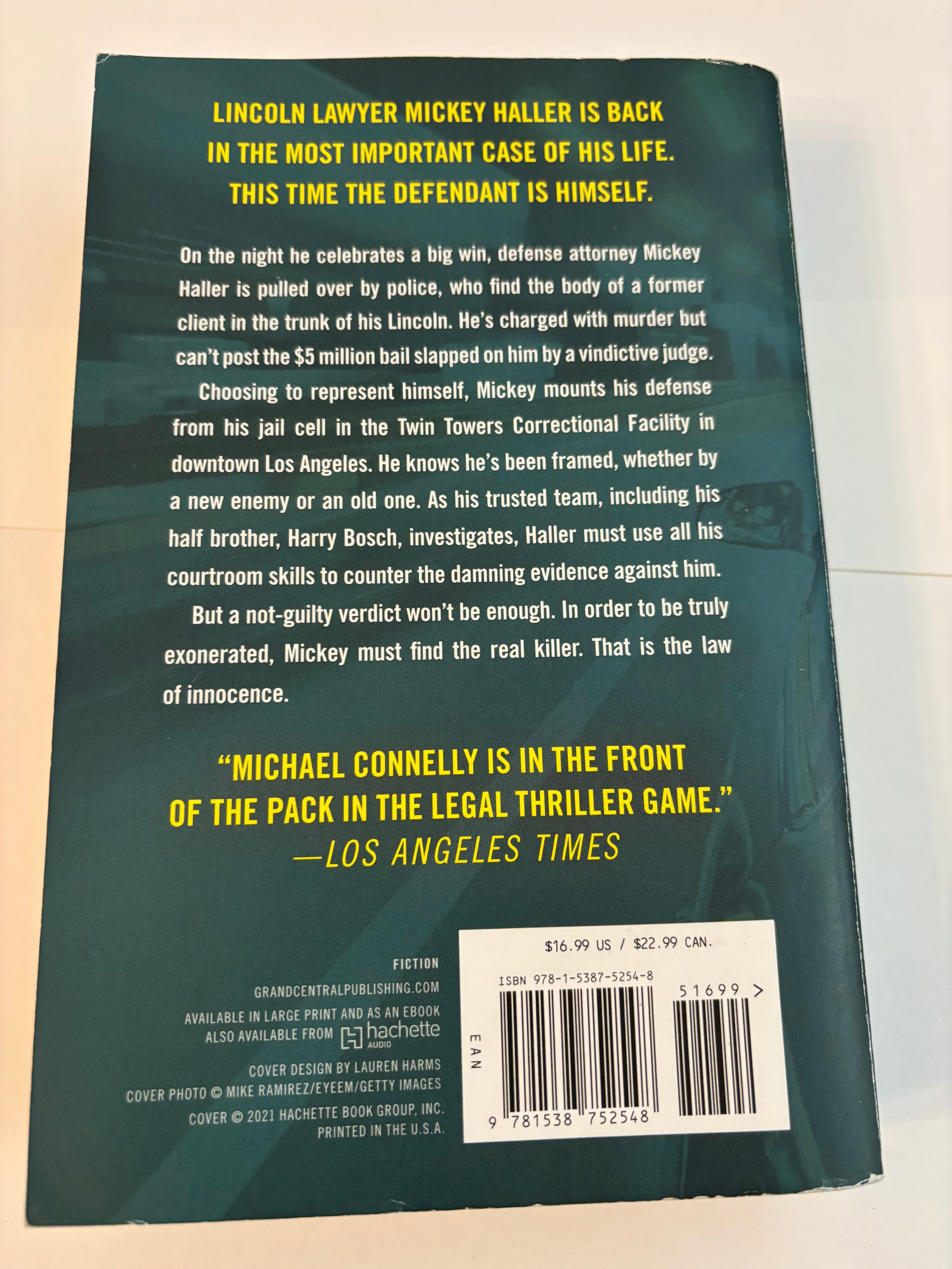 The Law of Innocence - Michael Connelly