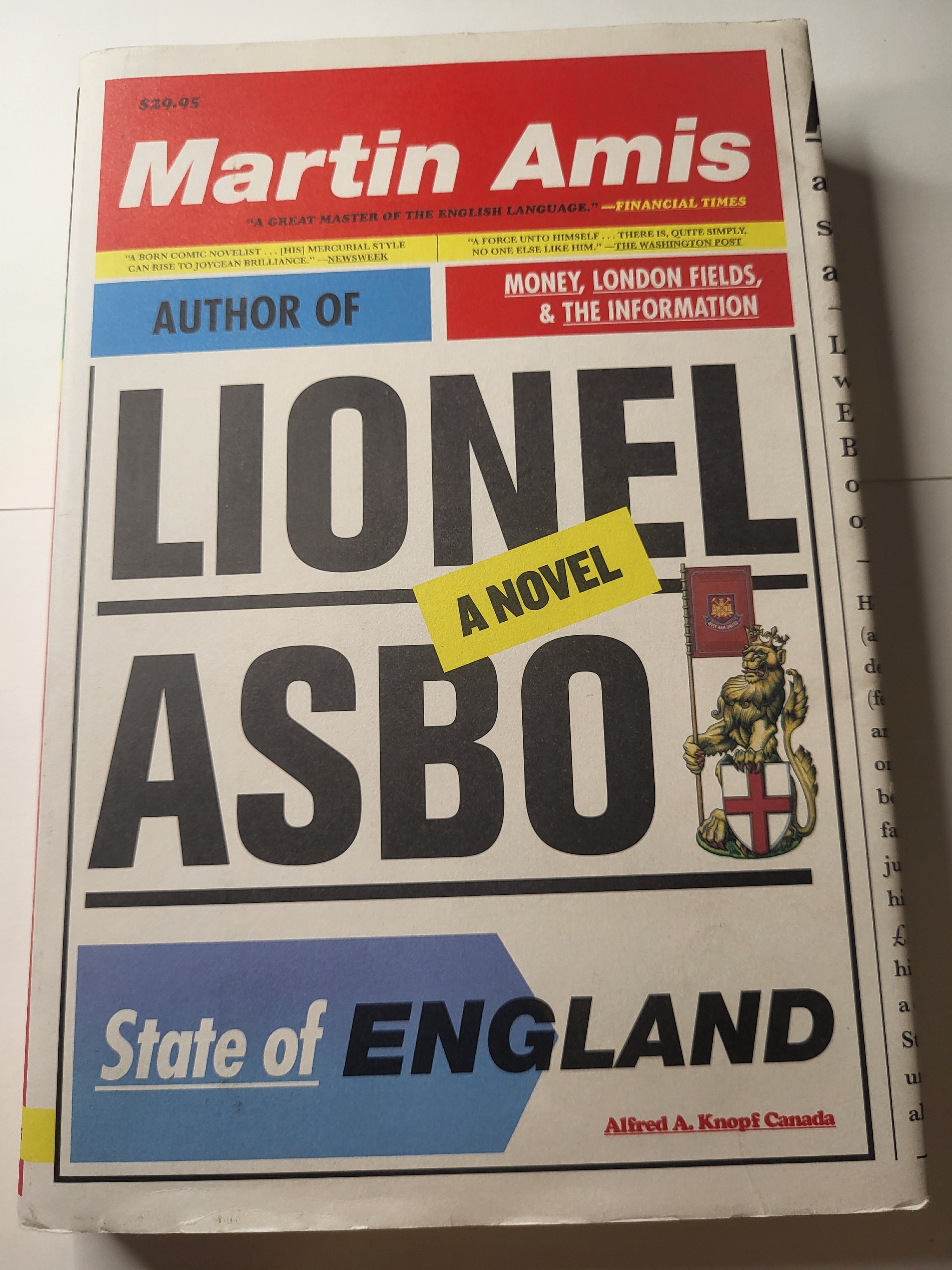 Lionel Asbo: State of England - Martin Amis