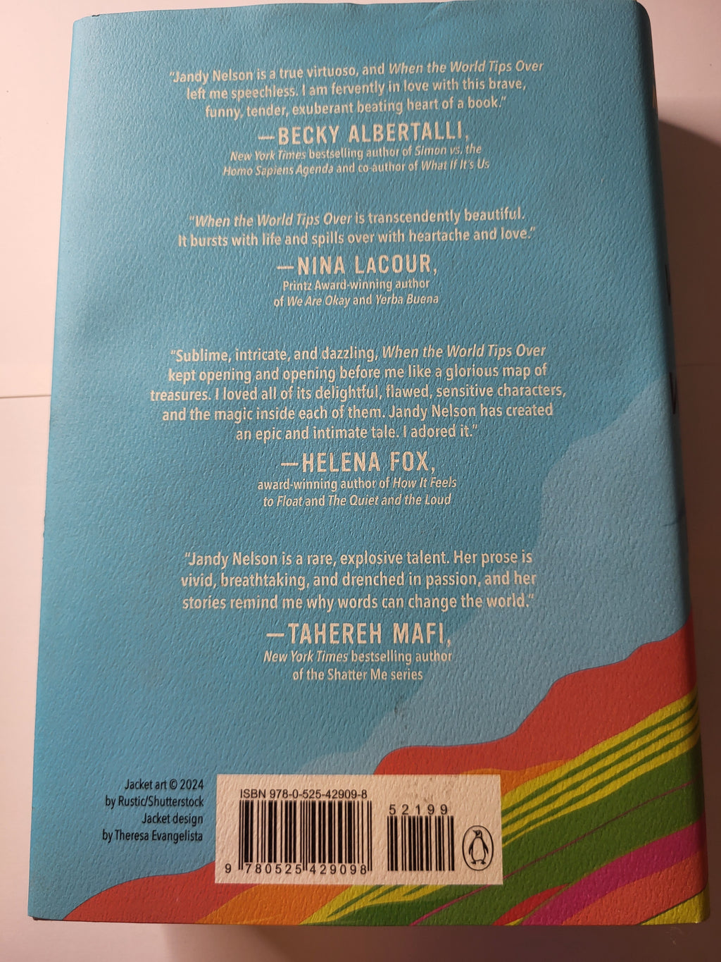When the World Tips Over - Jandy Nelson