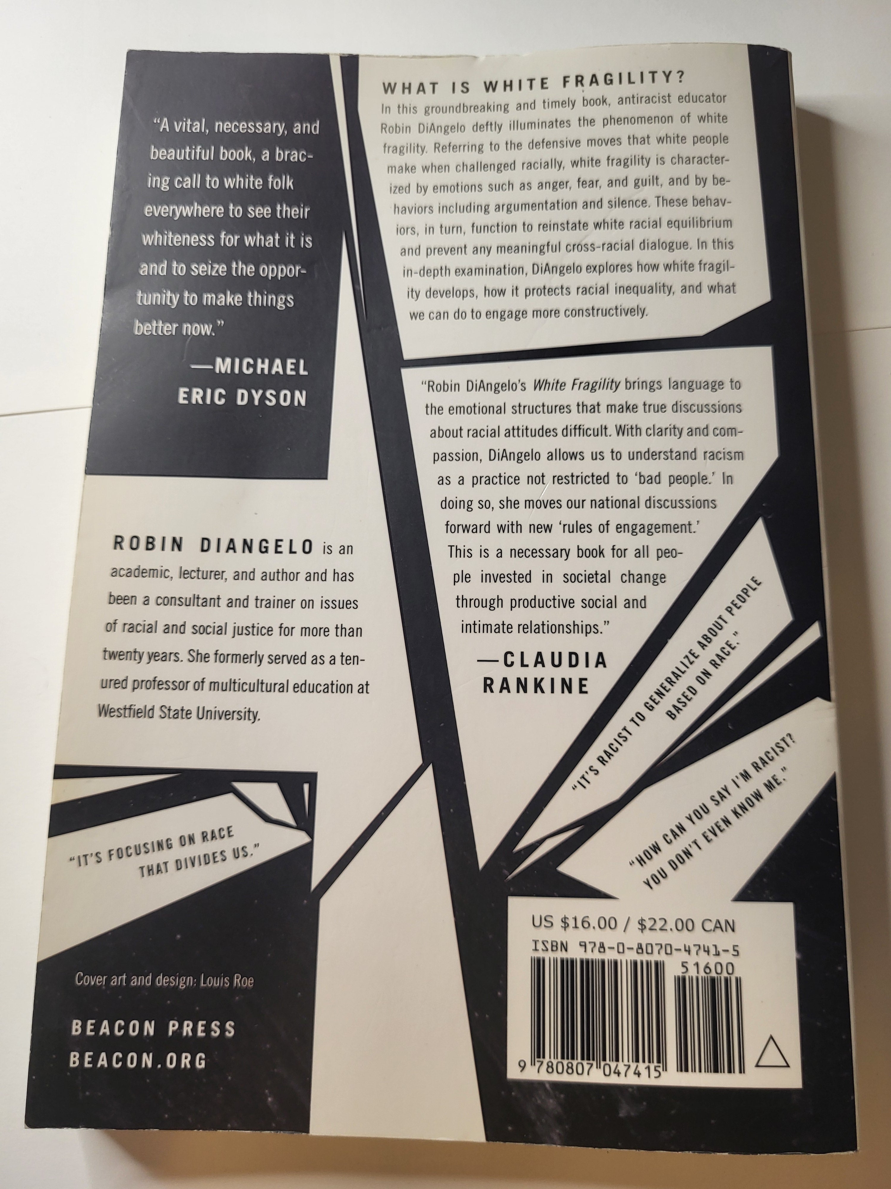 White Fragility: Why it's so Hard for White People to Talk About Racism - Robin Daingelo