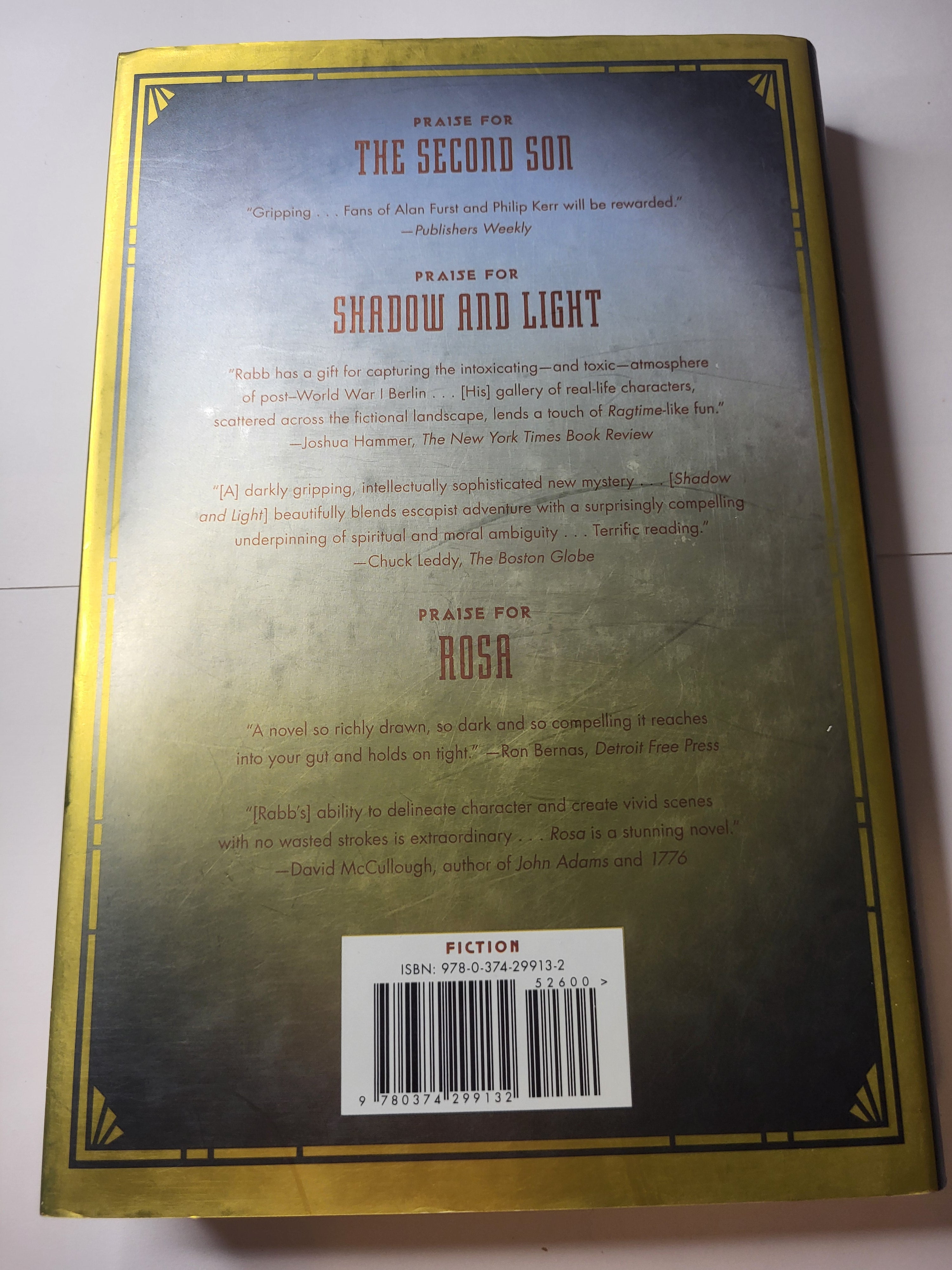 The Second Son - Jonathan Rabb