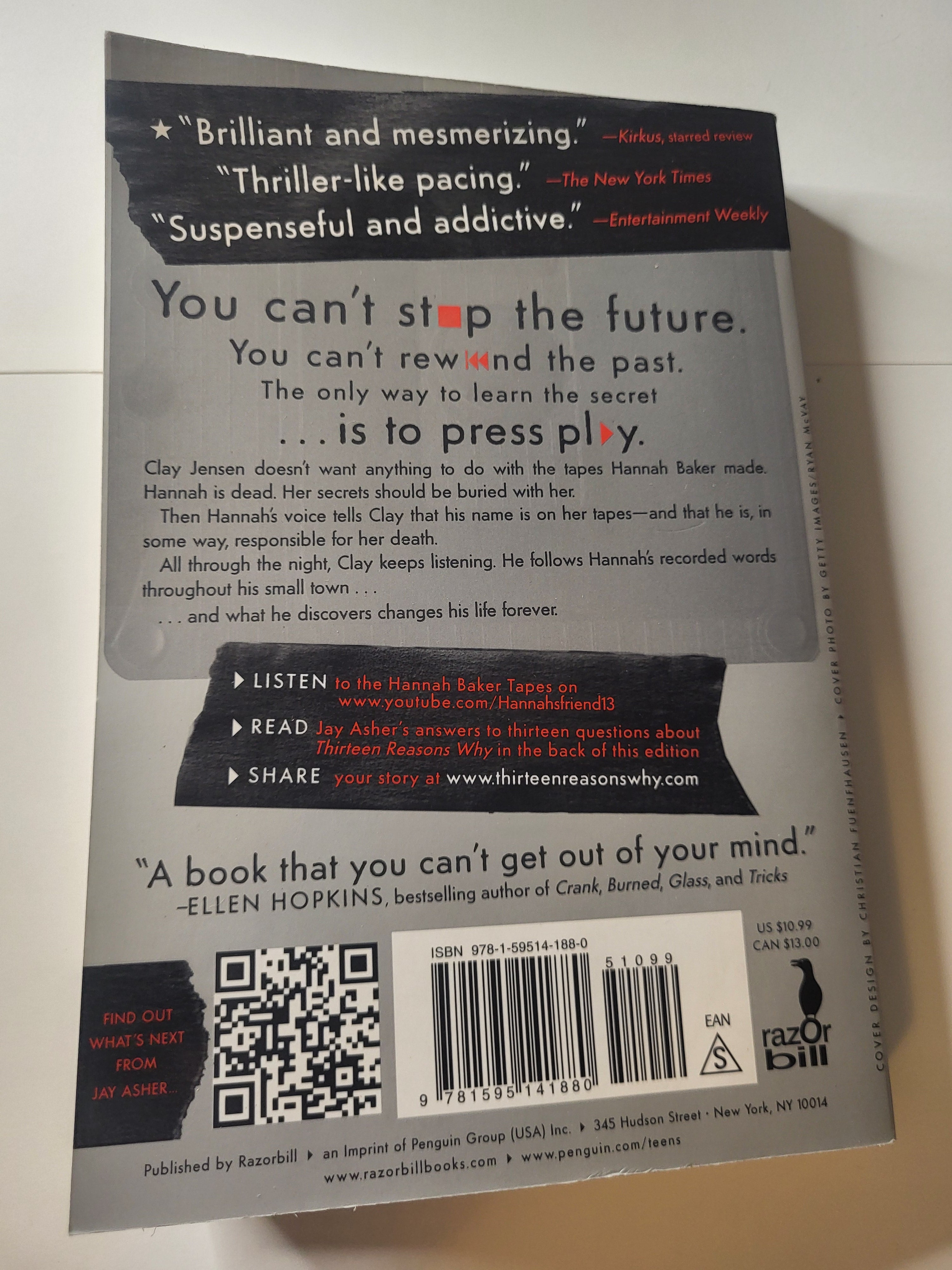 Thirteen Reasons Why - Jay Asher