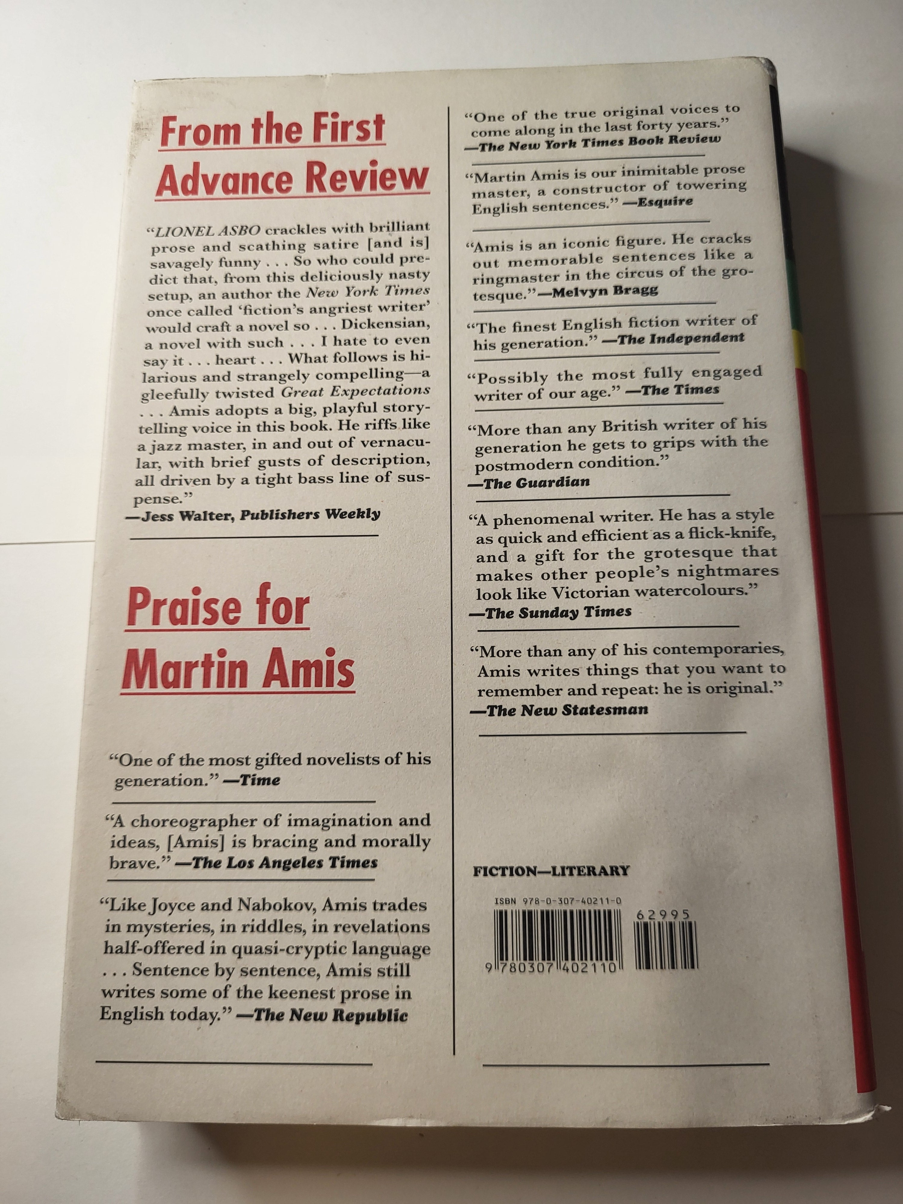 Lionel Asbo: State of England - Martin Amis