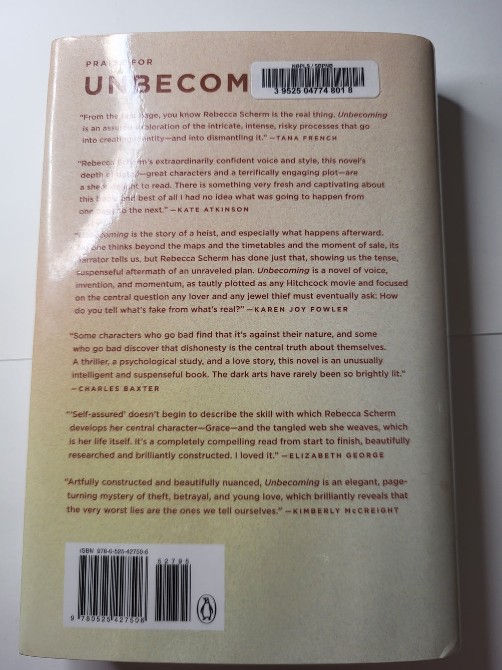 Unbecoming - Rebecca Scherm