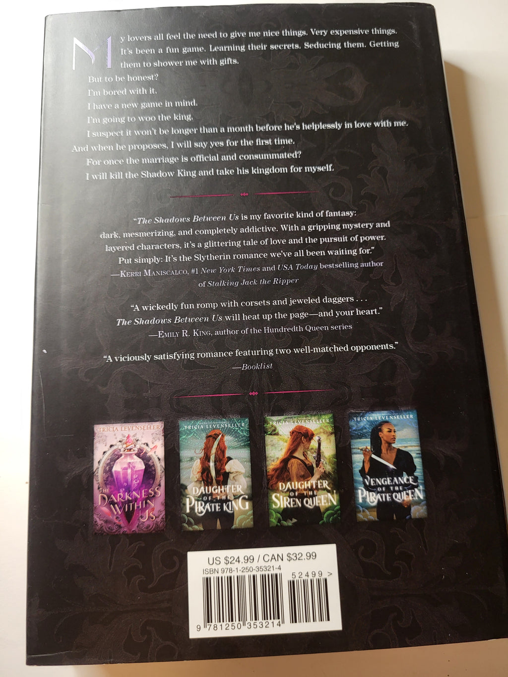 The Shadows Between Us - Tricia Levenseller