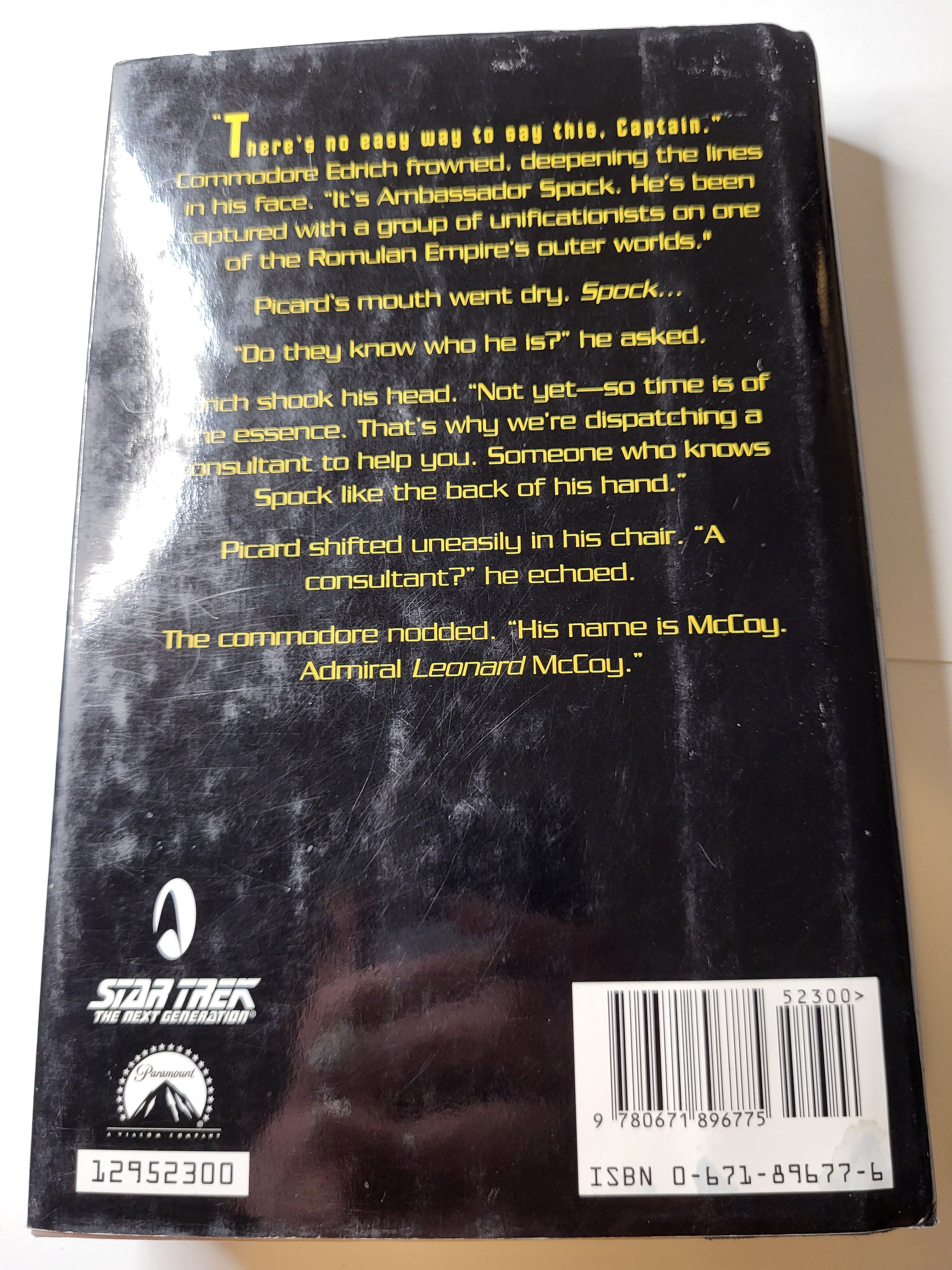 Star Trek: The Next Generation: Crossover - Michael Jan Friedman
