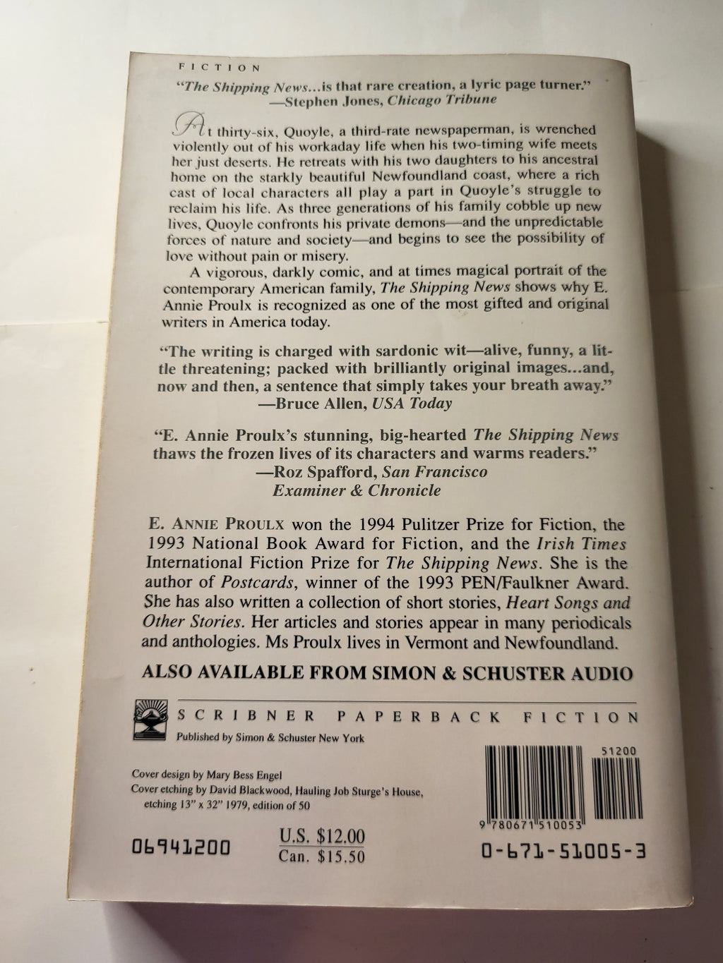 The Shipping News - E. Annie Proulx