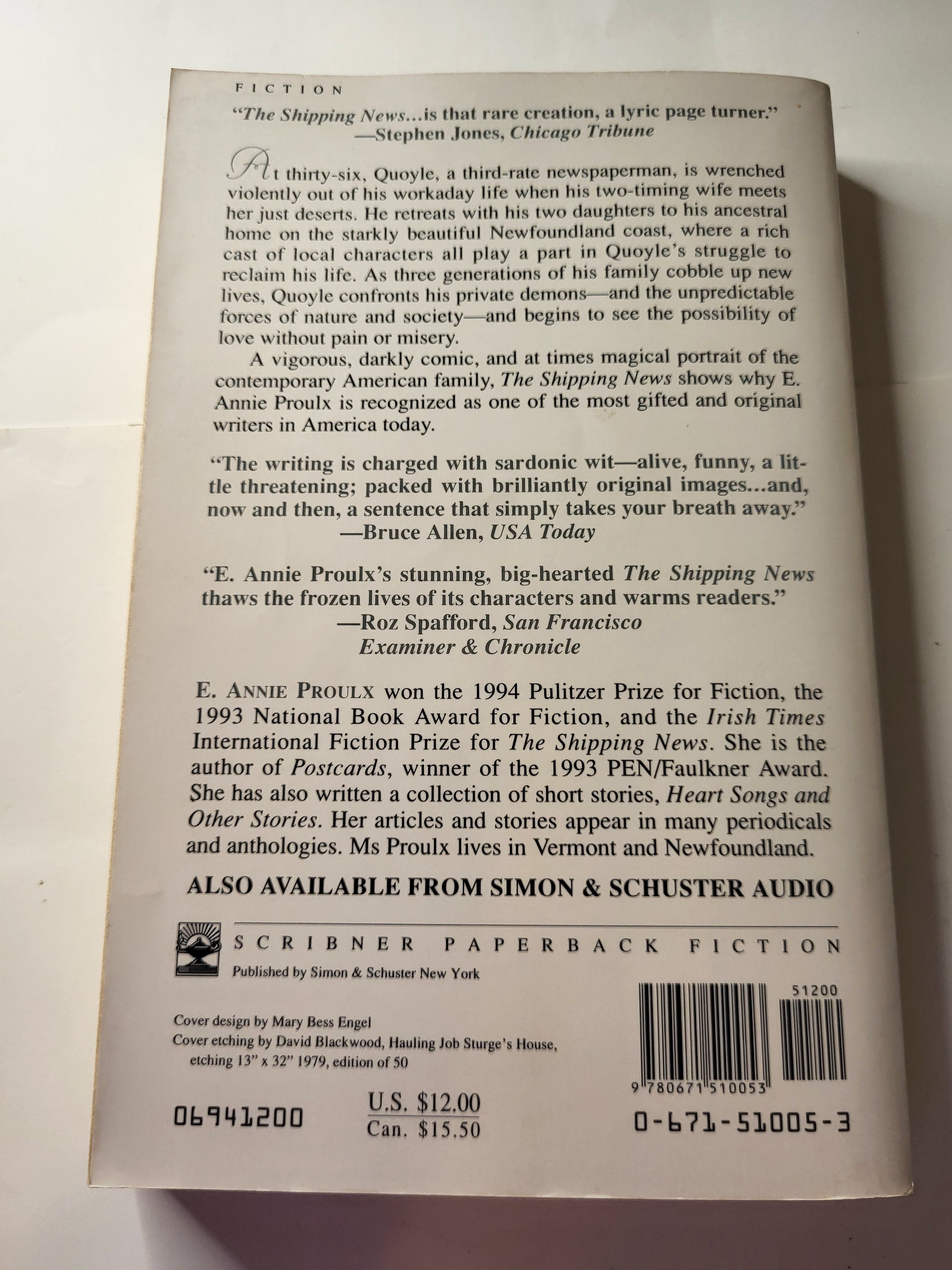 The Shipping News - E. Annie Proulx