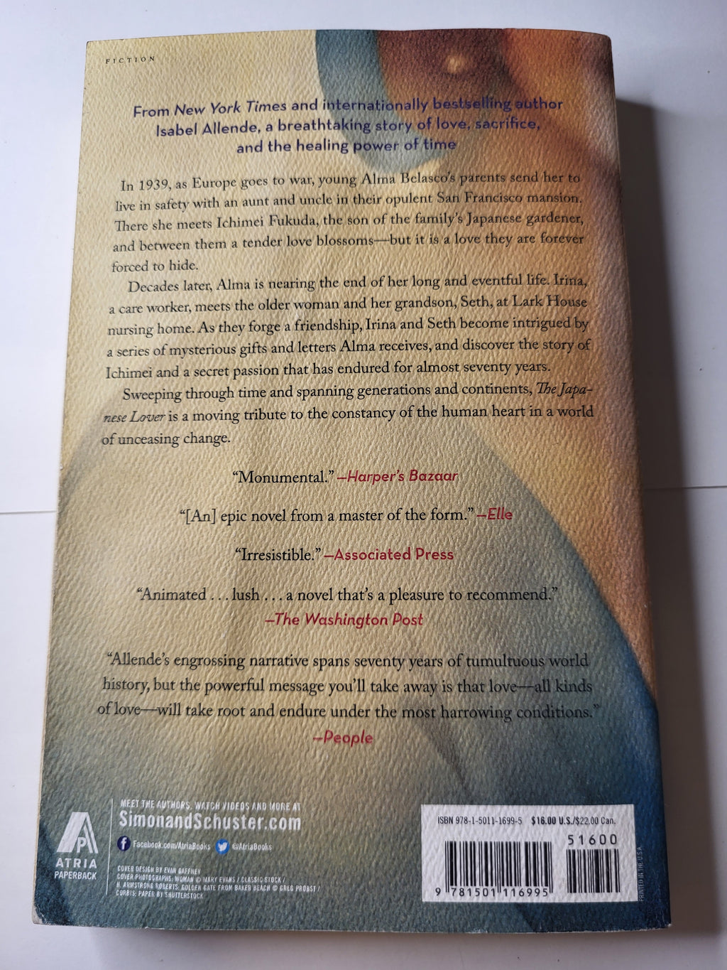 The Japanese Lover - Isabel Allende